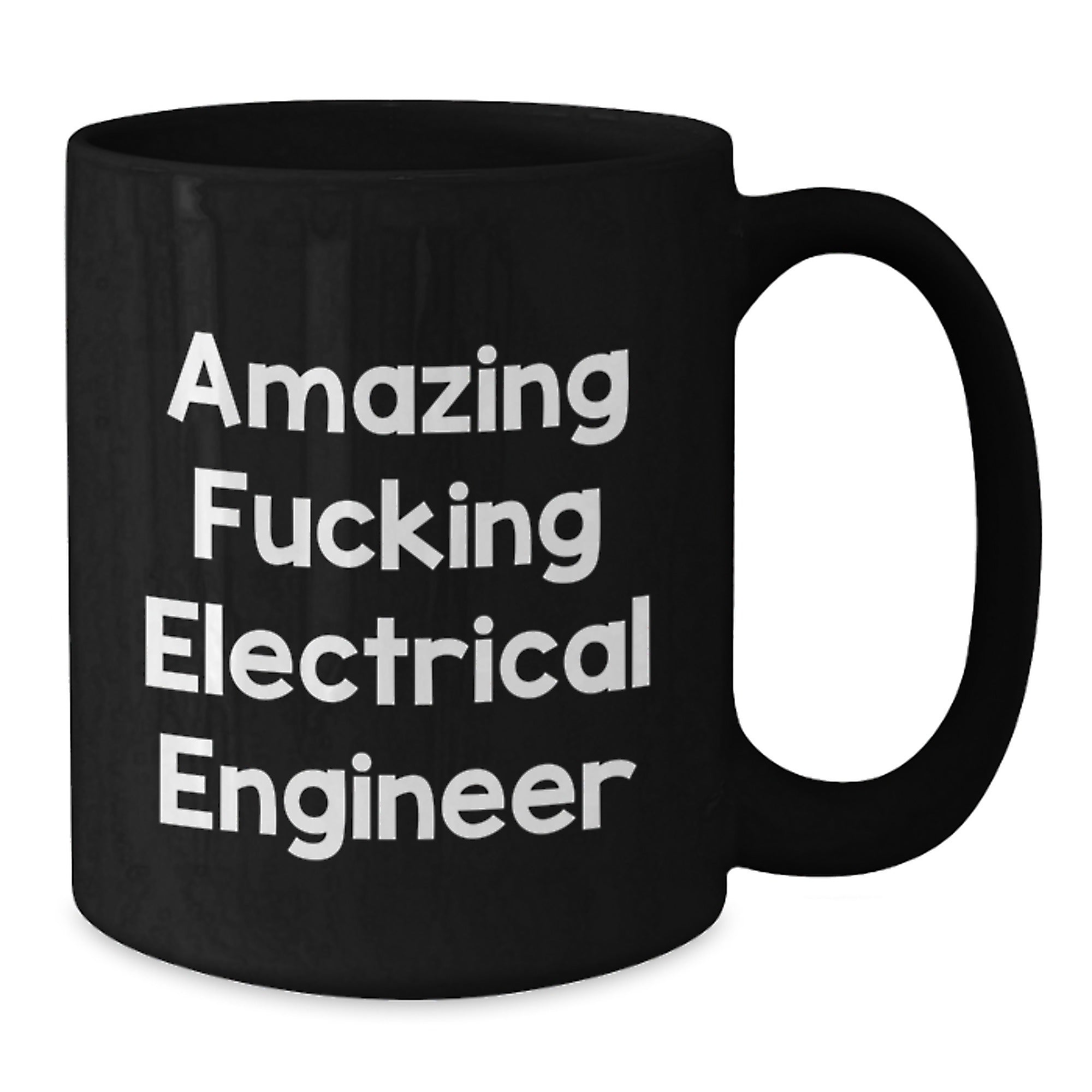 Funny Electrical Engineer Gifts from Friends for Birthday - Amazing 'Wow' Quote Black Coffee Mug - Additional