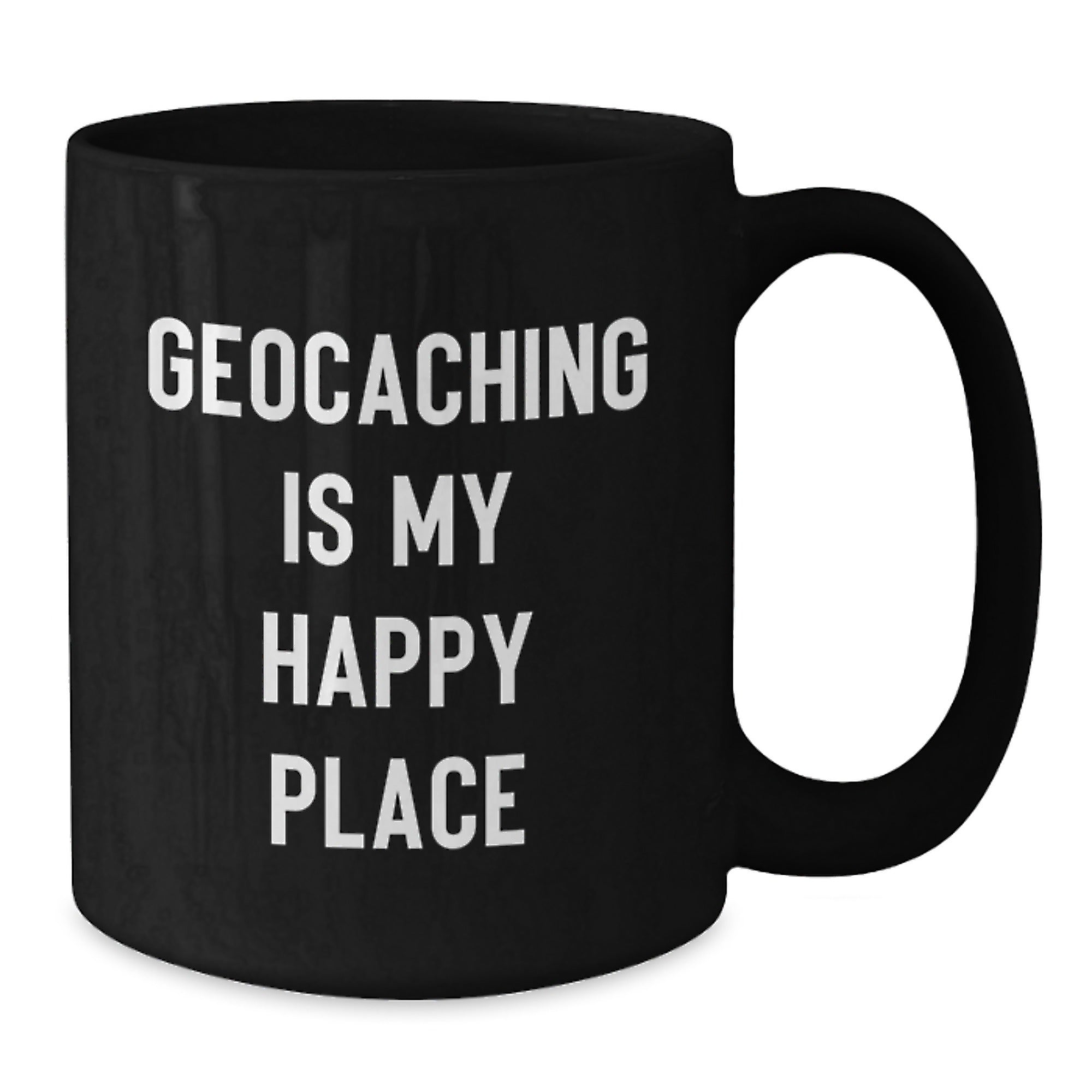 Geocaching Adventures Make Every Day Unique Gifts from Loved Ones for Geocaching Enthusiasts - Funny Quote Black Coffee Mug - Additional