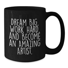 Funny Artist Gifts from Friends for Artist Men Christmas Unique Mug - Additional