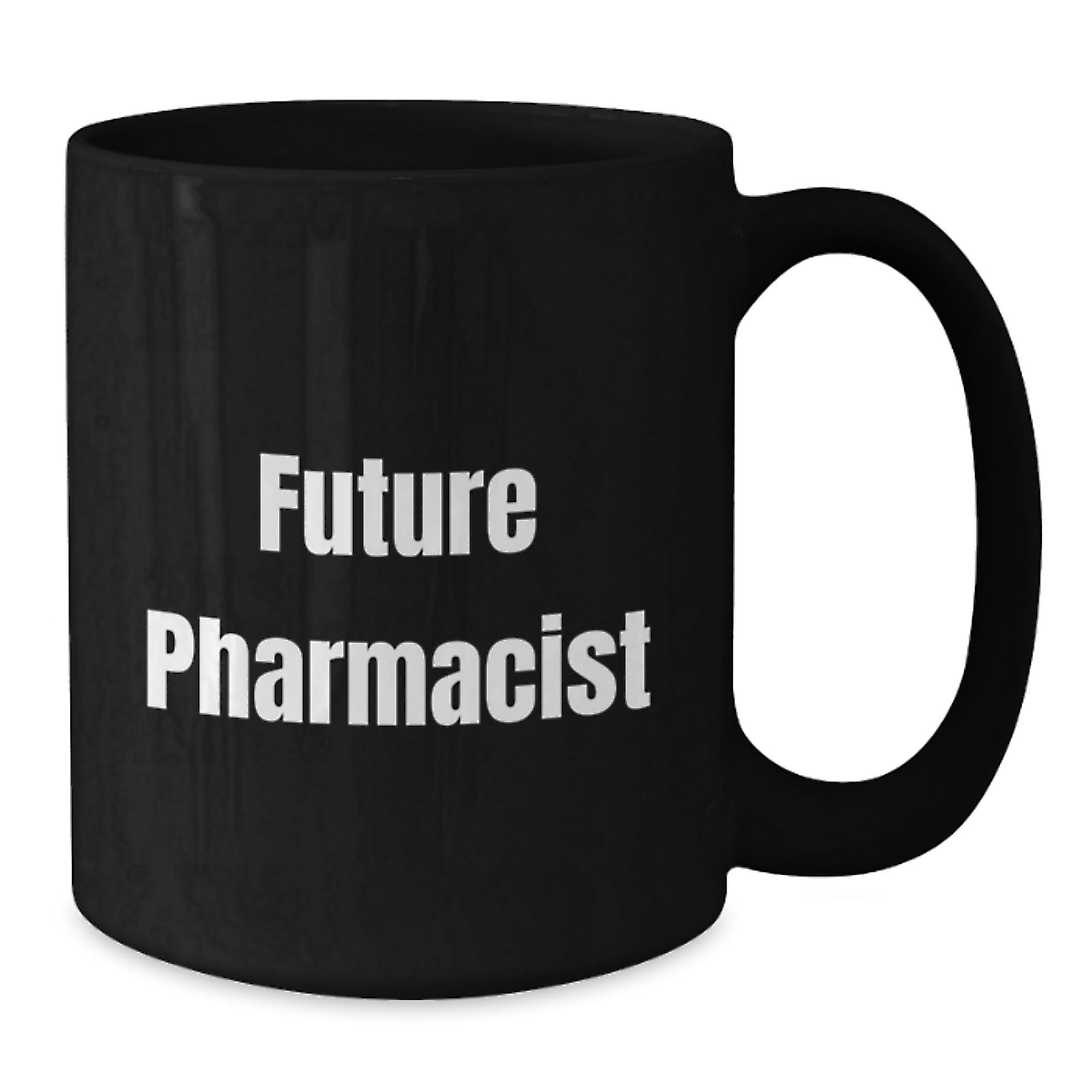 Funny Gifts from Men to Future Pharmacist Black Coffee Mug Christmas Unique Gifts for Pharmacist Friends and Family - Additional