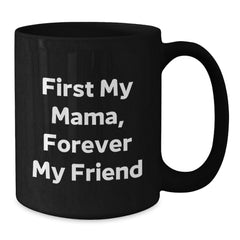 Mama Love Black Coffee Mugs, Funny Quote Gifts from Men, Women, Friends, Family for Christmas Unique Gifts - Additional