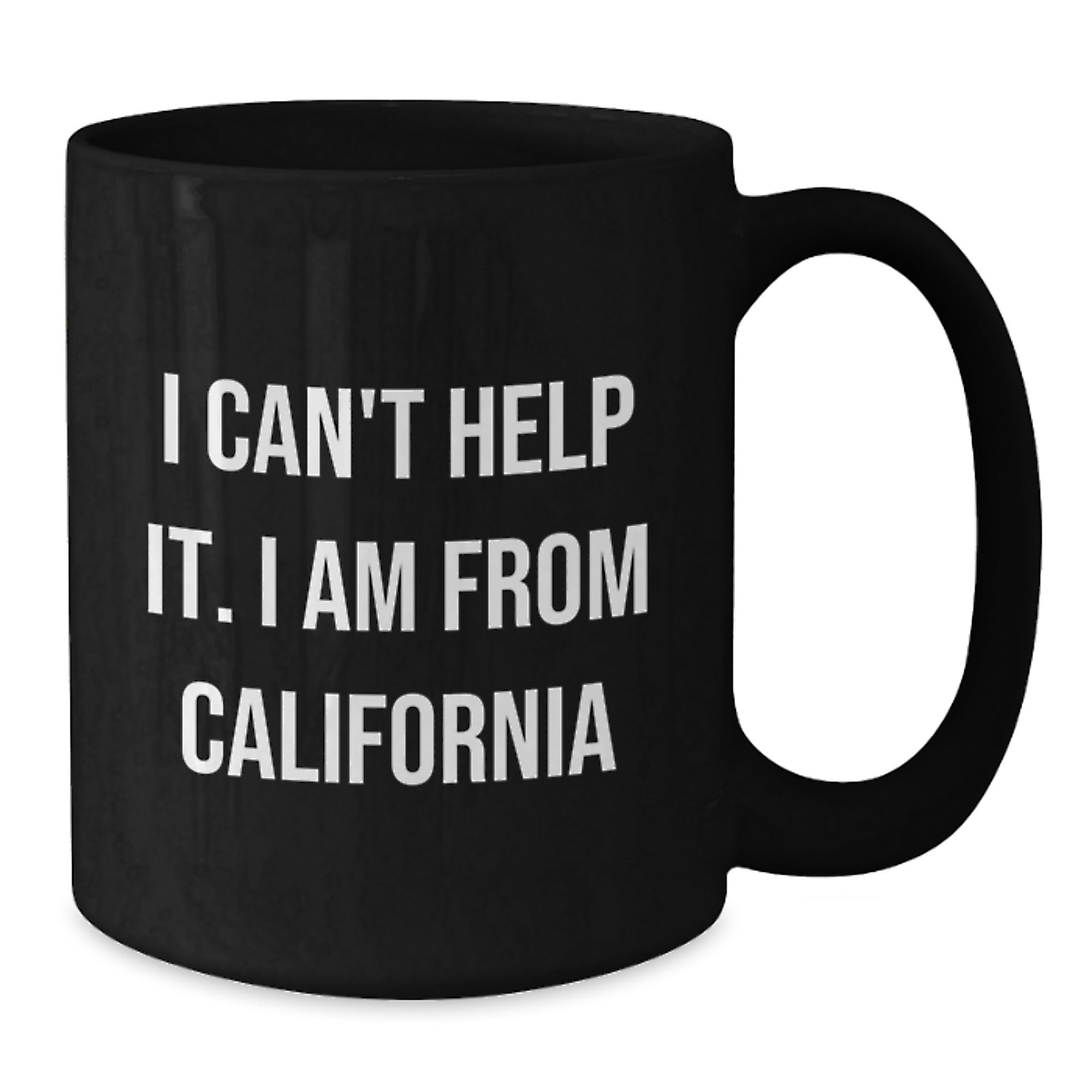 California Gifts from California Lovers - Funny Quote Black Coffee Mug, Birthday Unique Gifts for Men, Women, Friends, and Family - Additional