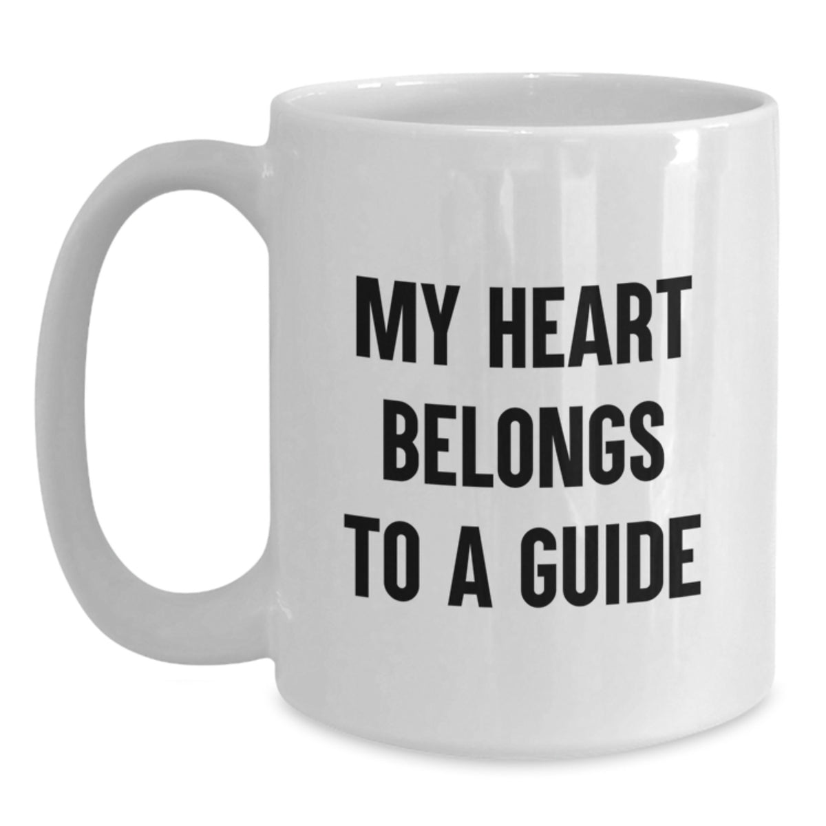 Funny White Coffee Mugs for Guide Lovers Gifts from Friends Family - Main