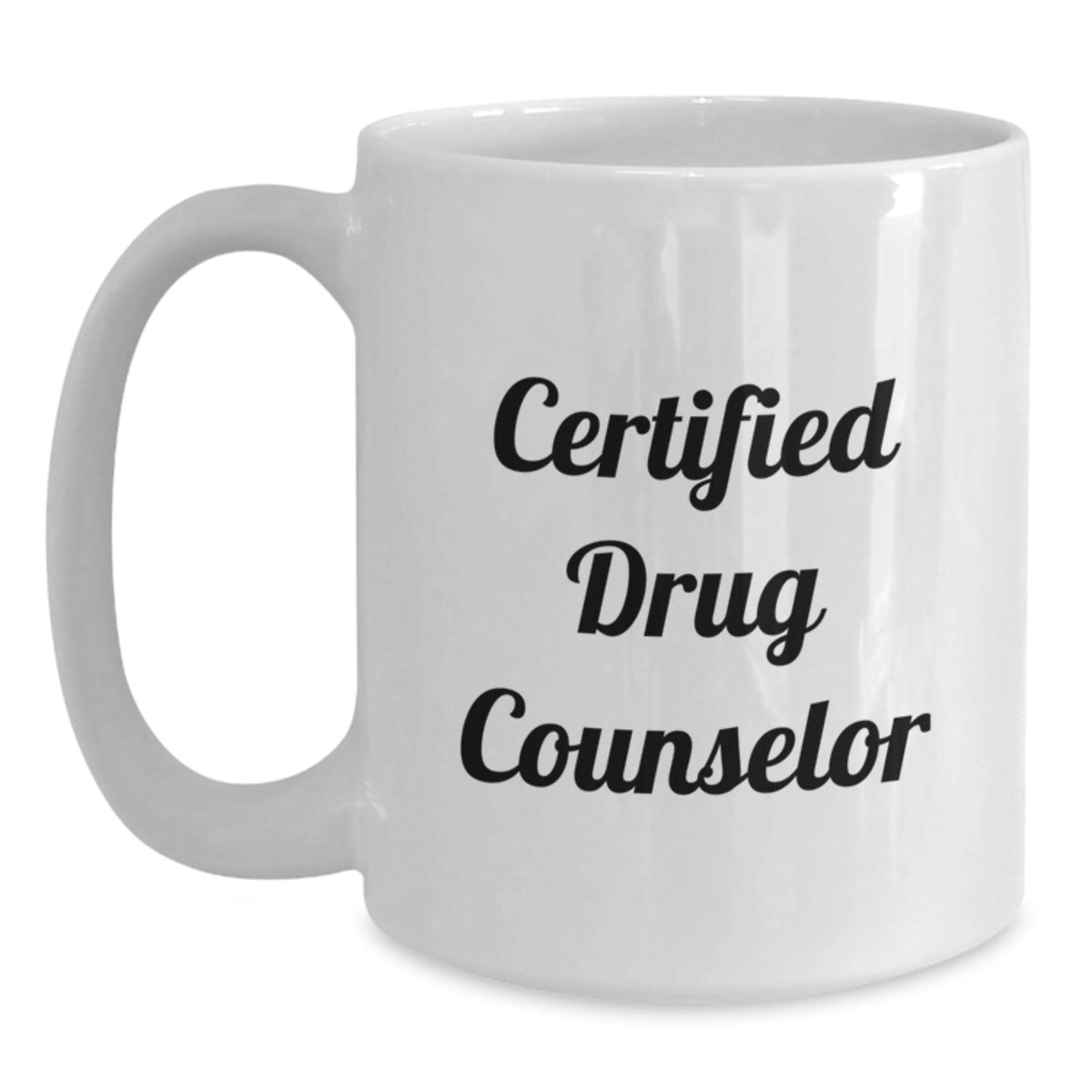 Funny Certified Drug Counselor Gifts for Birthday White Coffee Mug, Gifts from Friends for Drug Counselor, 'You Are the Hero' Quote - Main