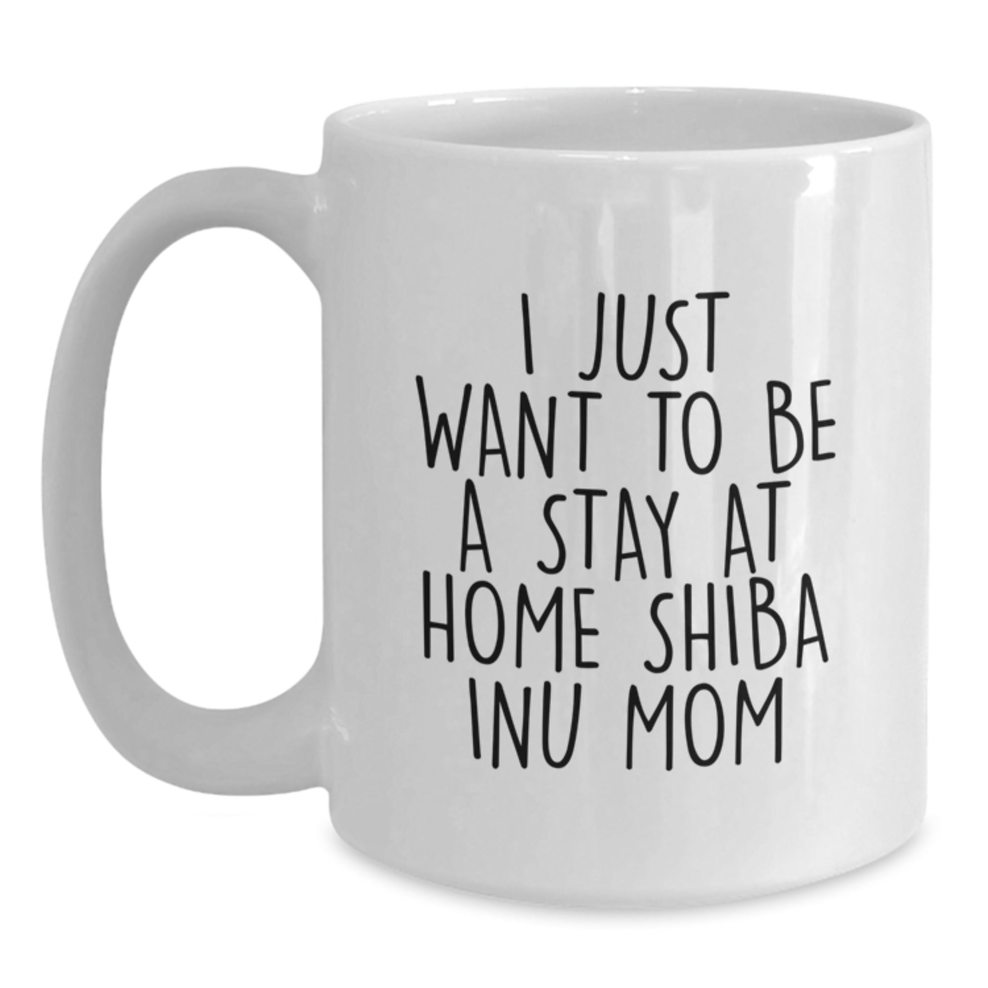 Funny Shiba Inu Dog Mom Gifts for Christmas - White Coffee Mug, Gifts from Friends to Shiba Inu Dog Owners - Main
