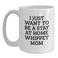 Whippet Dog Mom's Christmas Joy Gifts from Family, Funny Whippet Coffee Mug for Women, Men, Friends - Main