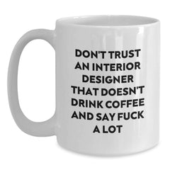 Gifts from Friends for Interior Designers - Funny Coffee Mugs, Christmas Unique Gifts - Main