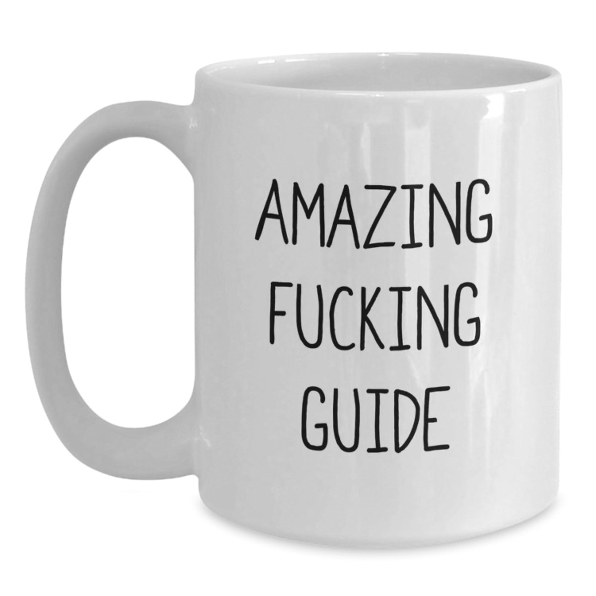 Funny Gift Guide for the Ultimate Guide Lover, White Coffee Mug, Unique Valentine's Unique Gifts from Friends and Family - Main