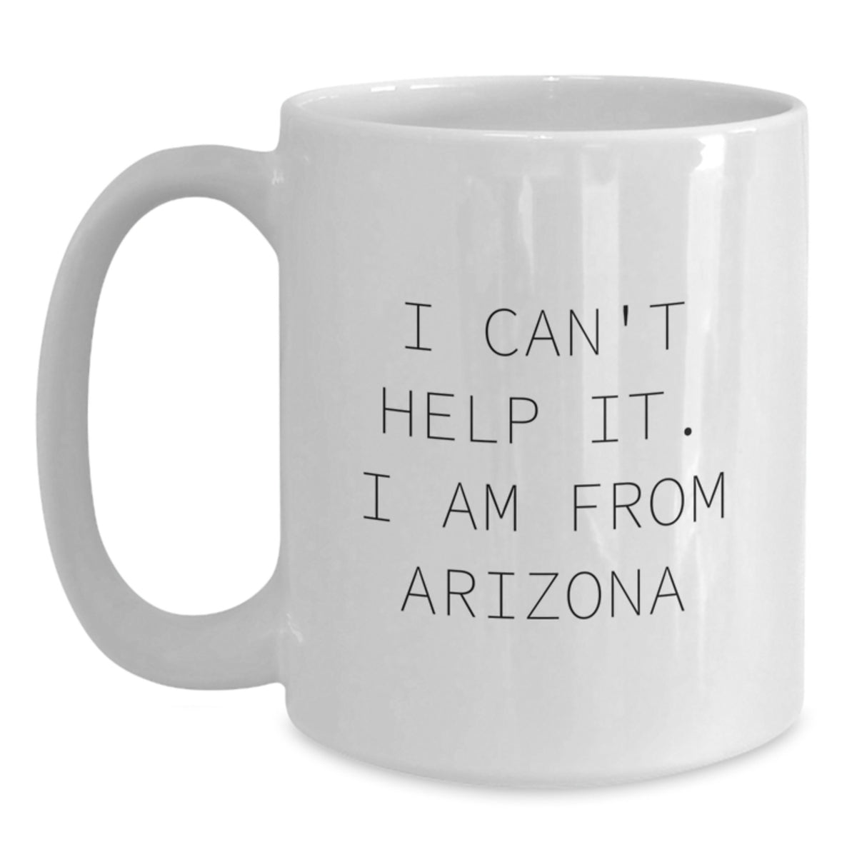 Arizona White Coffee Mugs Funny Gift Ideas from Friends to Family for Christmas - Main