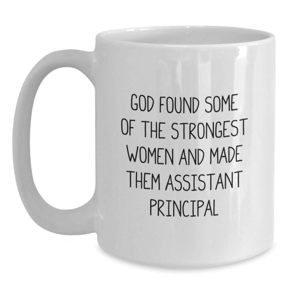 Funny Assistant Principal White Coffee Mug Gifts for Women from Family - Inspirational Women's Christmas Unique Gifts - Main