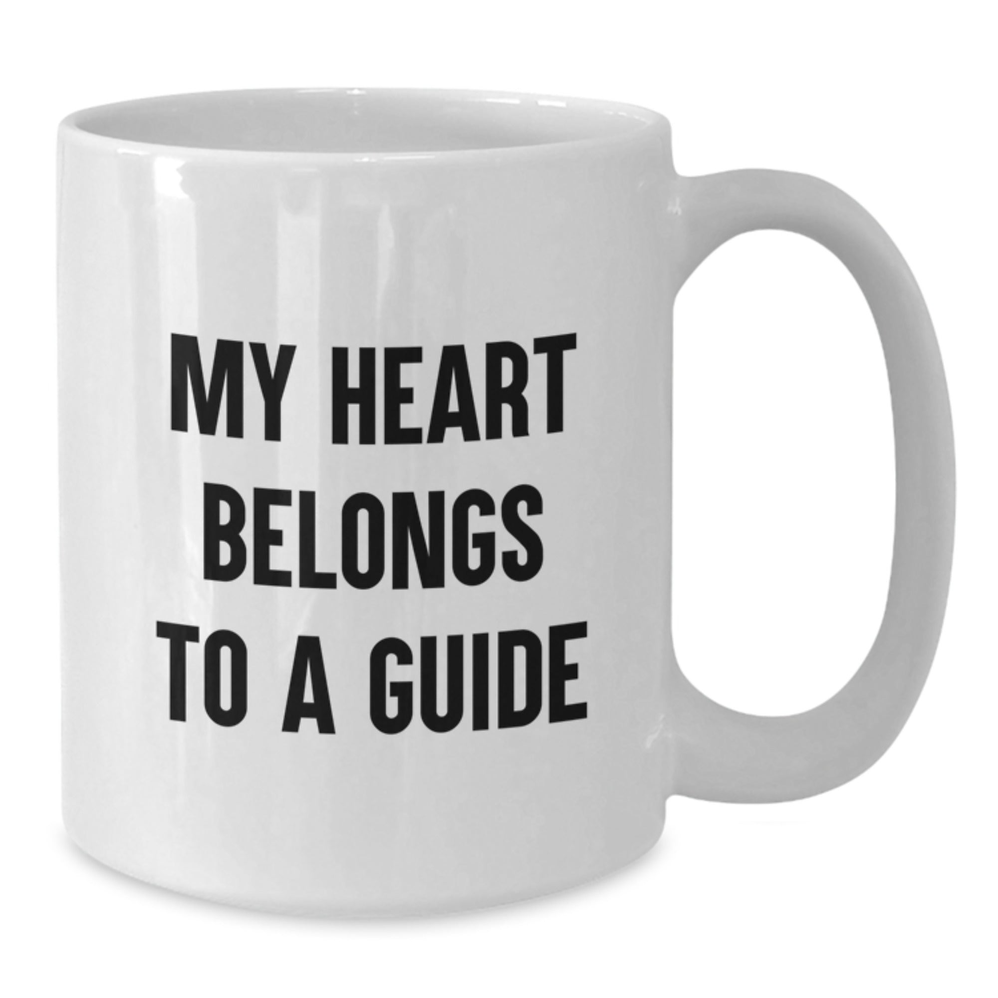 Funny White Coffee Mugs for Guide Lovers Gifts from Friends Family - Additional