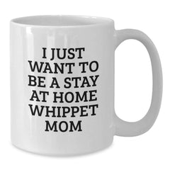 Whippet Dog Mom's Christmas Joy Gifts from Family, Funny Whippet Coffee Mug for Women, Men, Friends - Additional