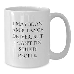 Funny Ambulance Driver Gifts from Friends for Ambulance Driver on Christmas Unique Gifts - Additional