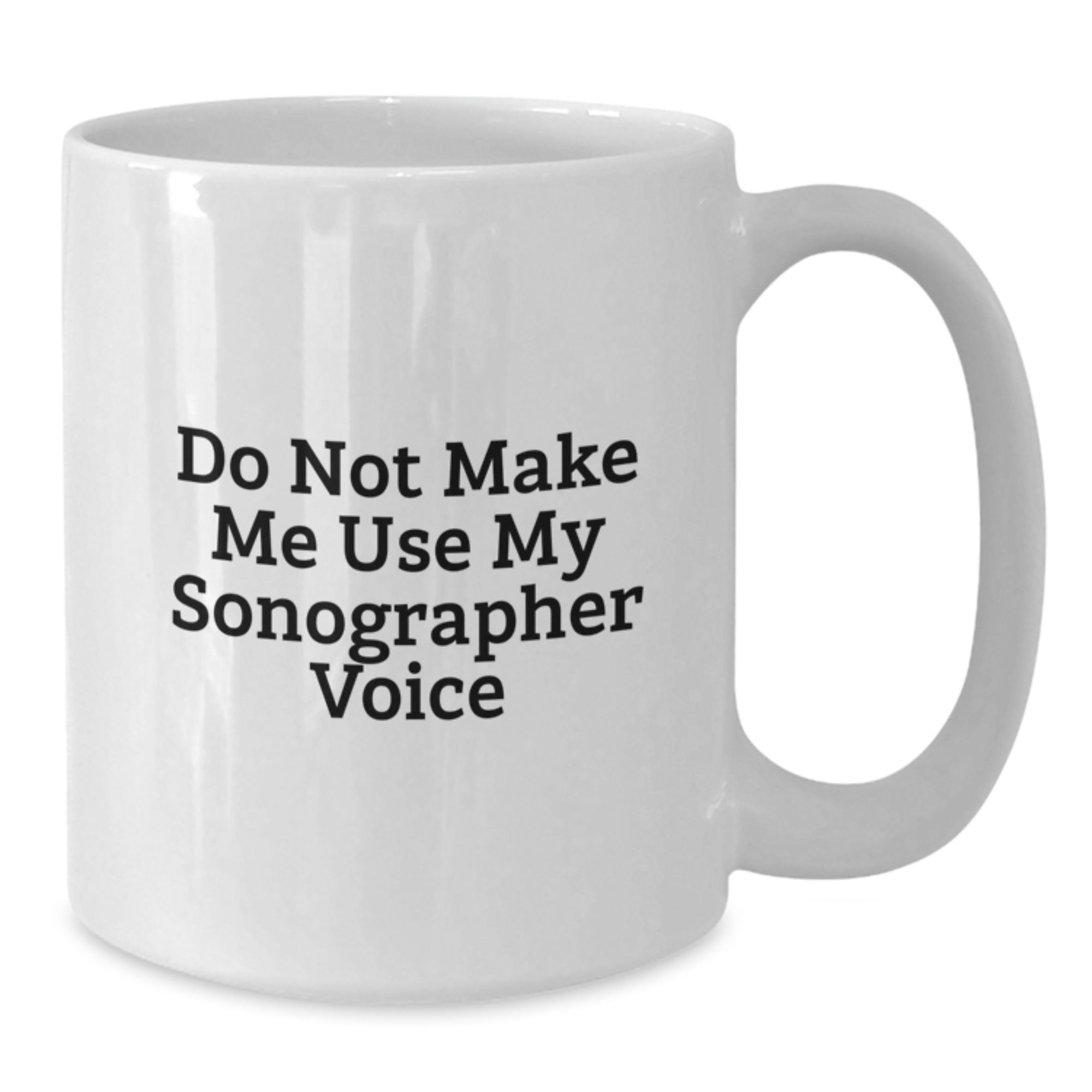 Funny Sonographer Gifts for Christmas - White Coffee Mug from Friends - Additional