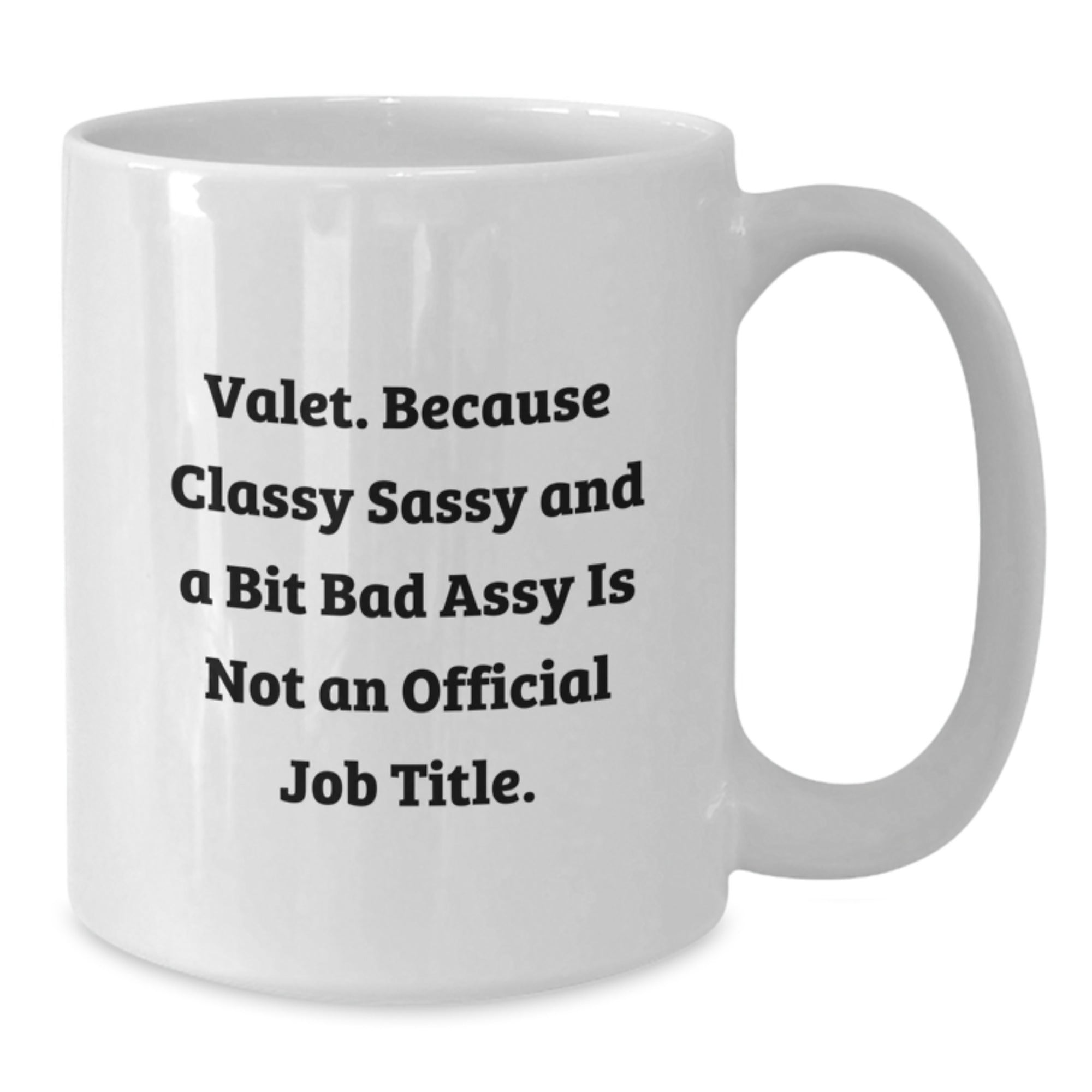 Valet Gifts for Men Funny White Coffee Mug, Perfect Valet Christmas Unique Gifts for Friends, Family, Coworkers - Additional