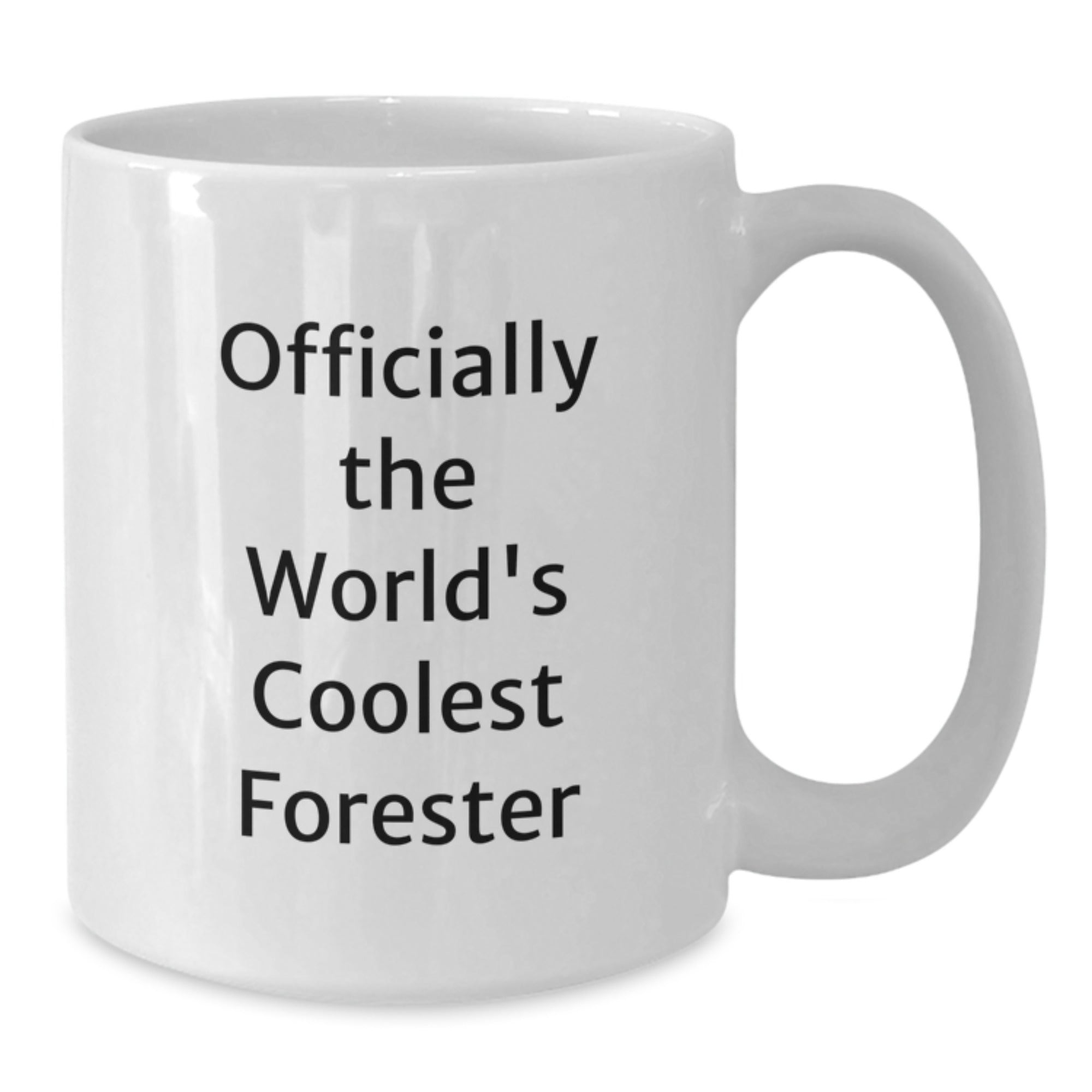 Forester Enthusiast Gifts from Friends Unique Christmas Unique Gifts White Coffee Mug Officially The World's Coolest Forester - Additional