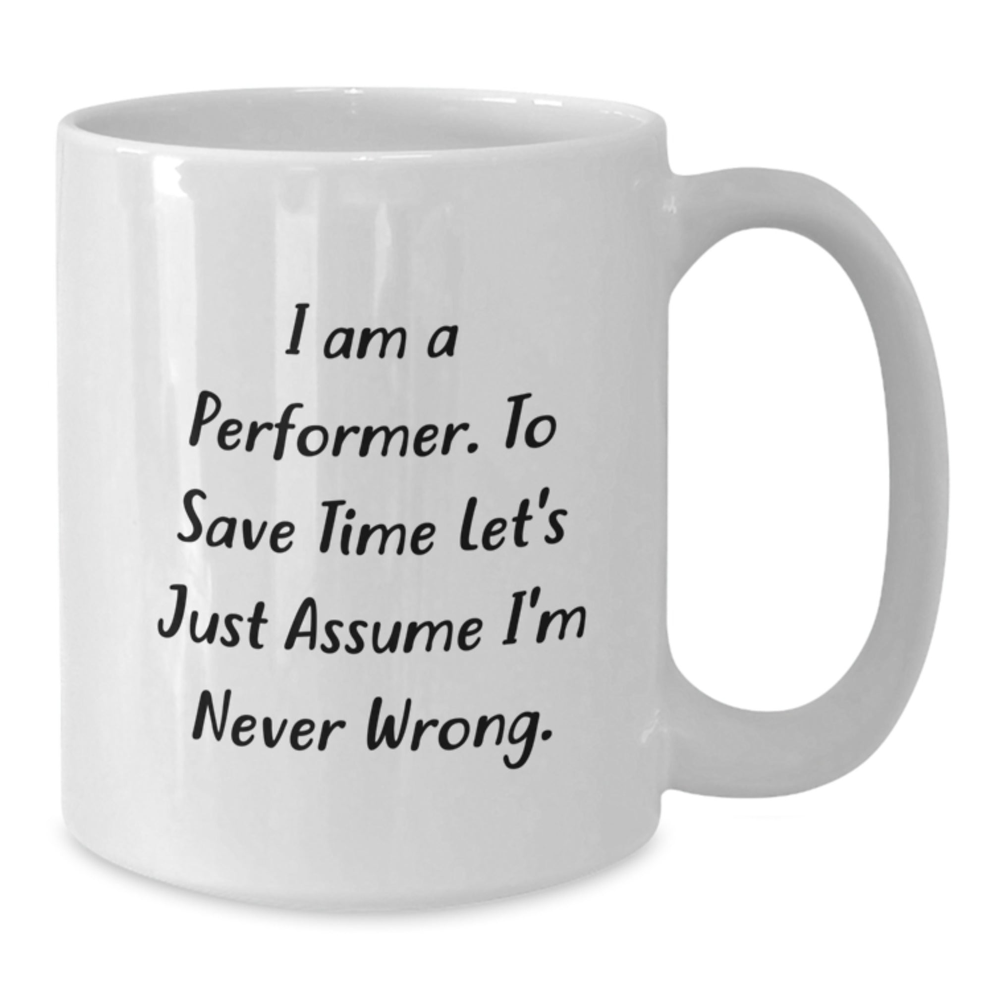 Funny Performer Mug Gifts from Friends for Christmas Unique - Additional
