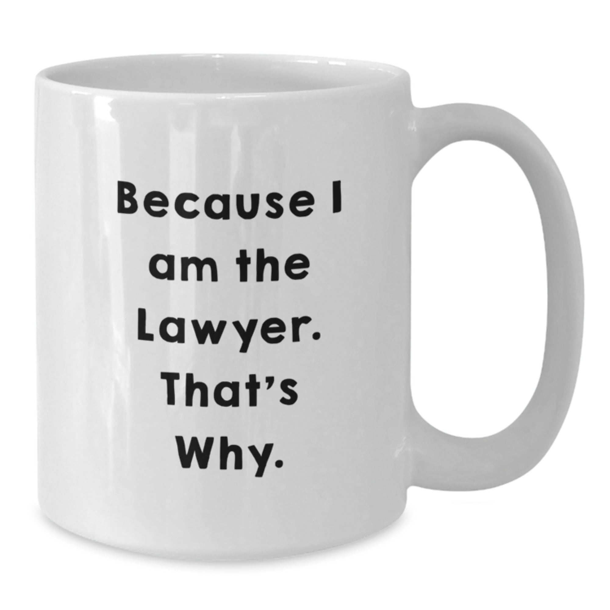 Funny Lawyer Quote White Coffee Mugs for Birthday Unique Gifts from Friends, Best Lawyer Gifts for Him, Unique Office Decorations for Men and Women - Additional