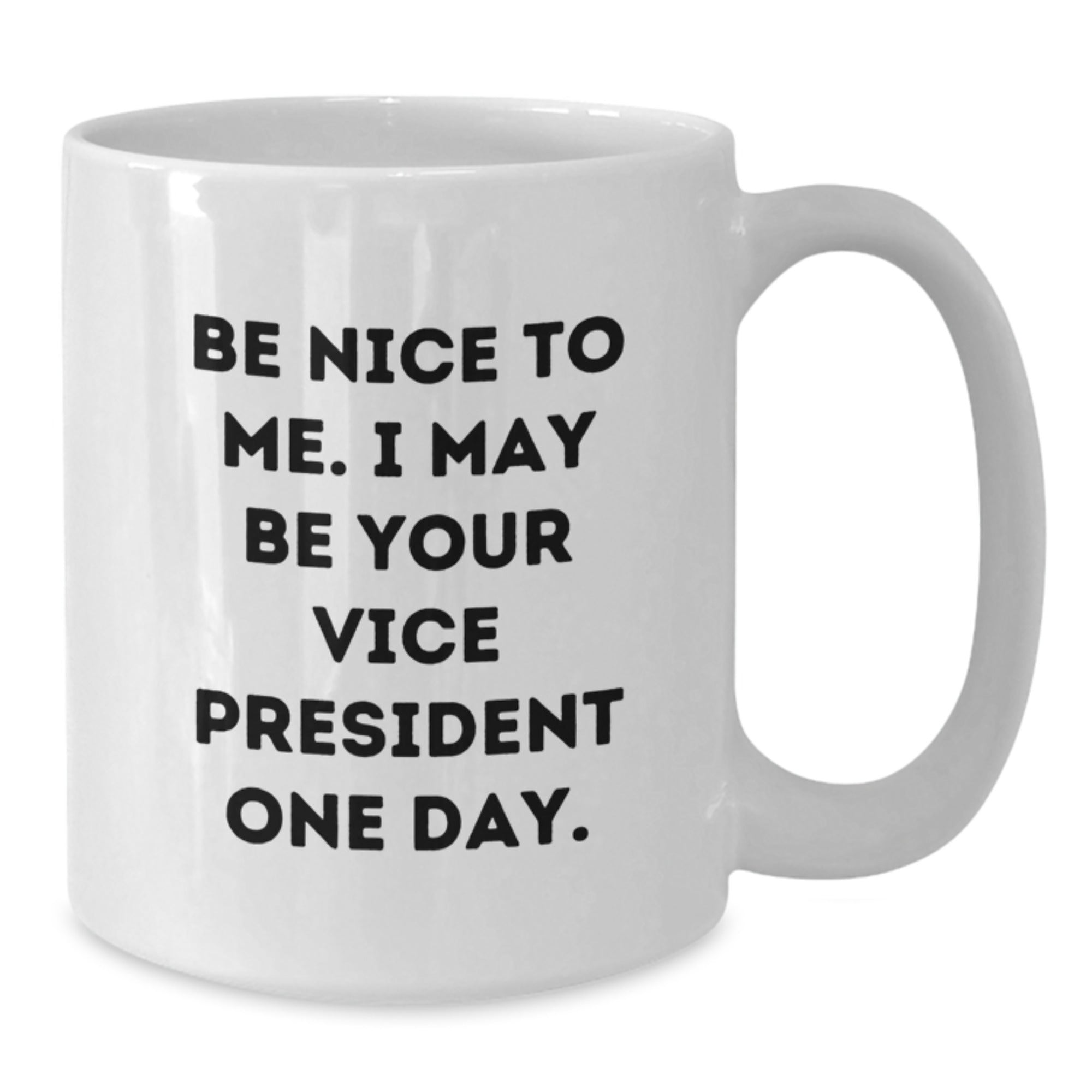 Funny Vice President White Coffee Mug Gifts from Friends to Vice President Men Christmas Unique - Additional