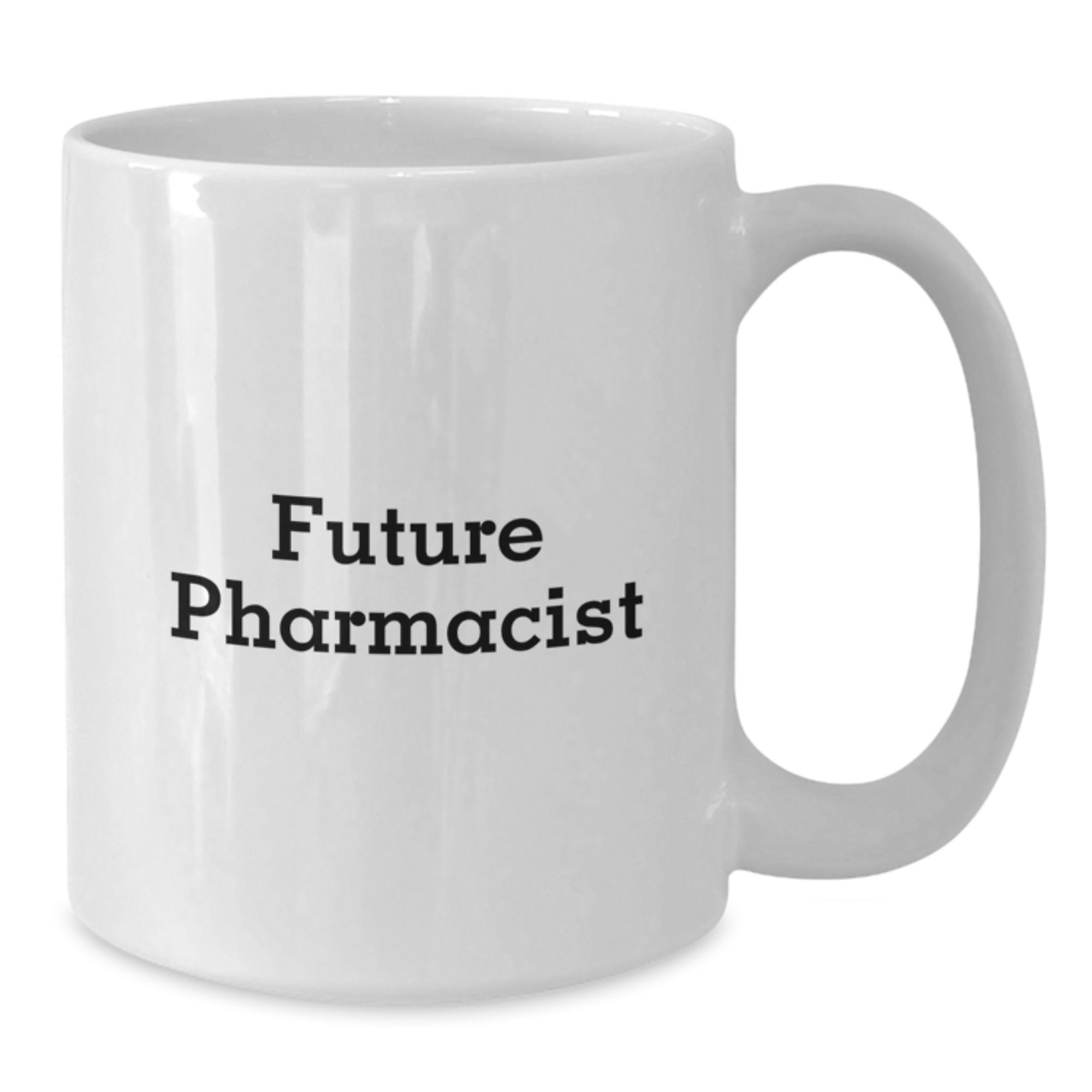 Funny Future Pharmacist Christmas Unique Gifts from Family for Men White Coffee Mug - Additional