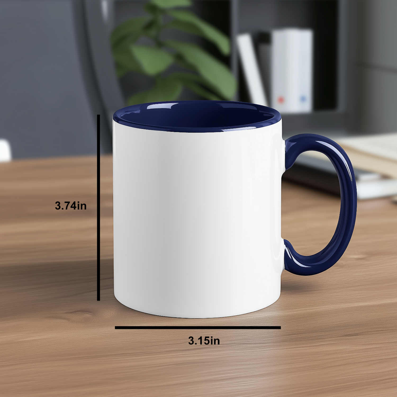 Funny Woodworker Gifts from Men to Woodworkers By Day. Ninja By Night. Two Tone Coffee Mug for Father's Day - Additional