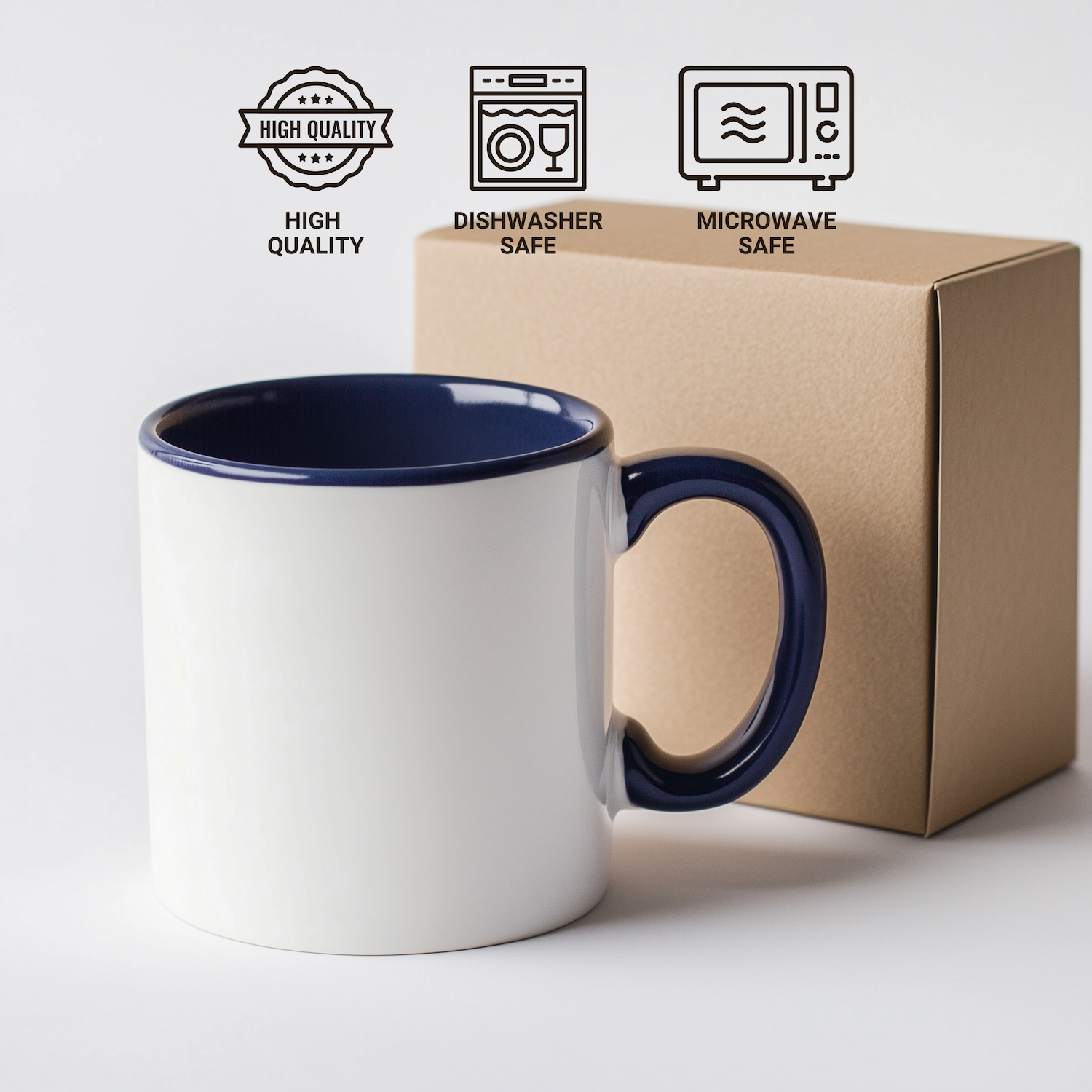 Funny Woodworker Gifts from Men to Woodworkers By Day. Ninja By Night. Two Tone Coffee Mug for Father's Day - Additional