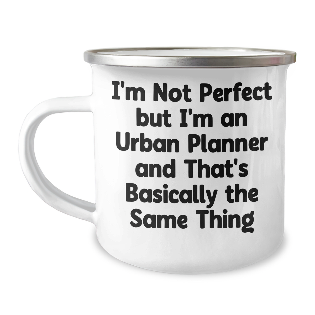 Funny Urban Planner Gifts, 'I'm Not Perfect' Camping Mug for Dad, Father's Day Unique Gifts from Family - Image 1