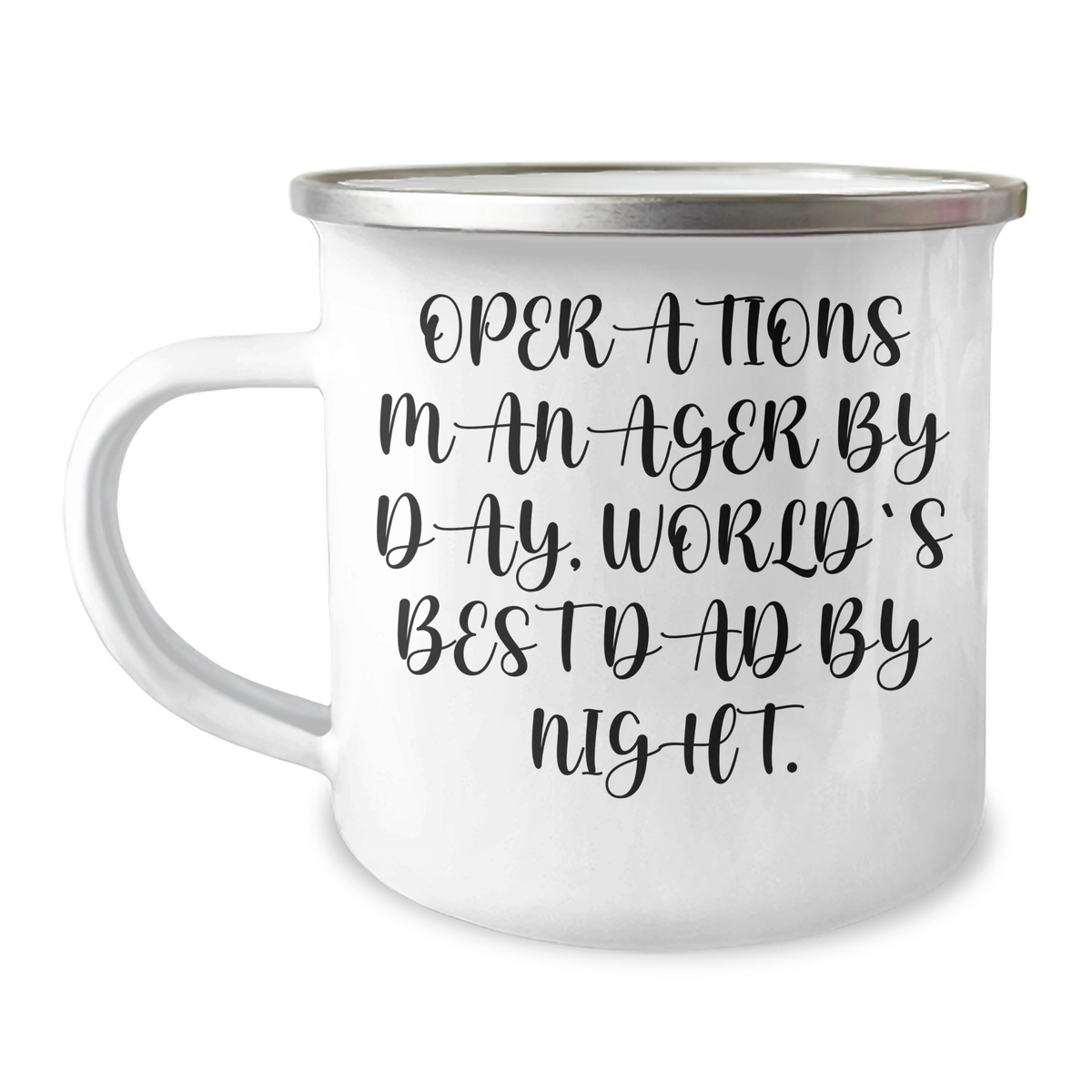 Operations Manager Gifts from Family, Men, or Coworkers - Funny Camping Mug for Operations Manager, Graduation Unique Gifts - Image 1