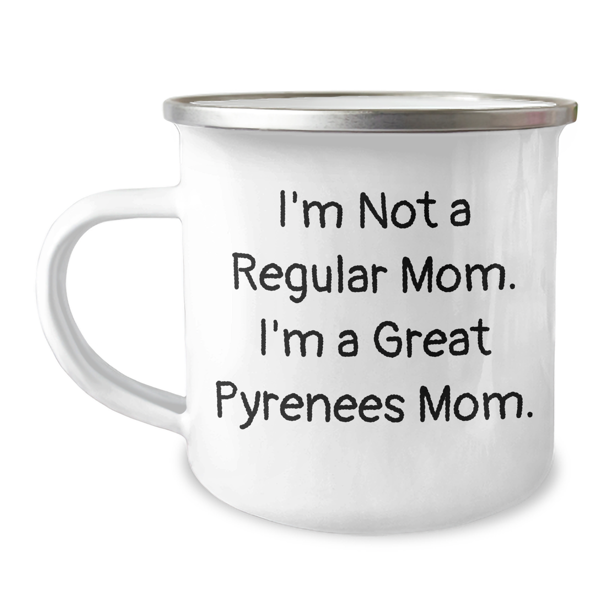 Funny Great Pyrenees Dog Mom Camping Mug Gifts for Dad from Family - Image 1