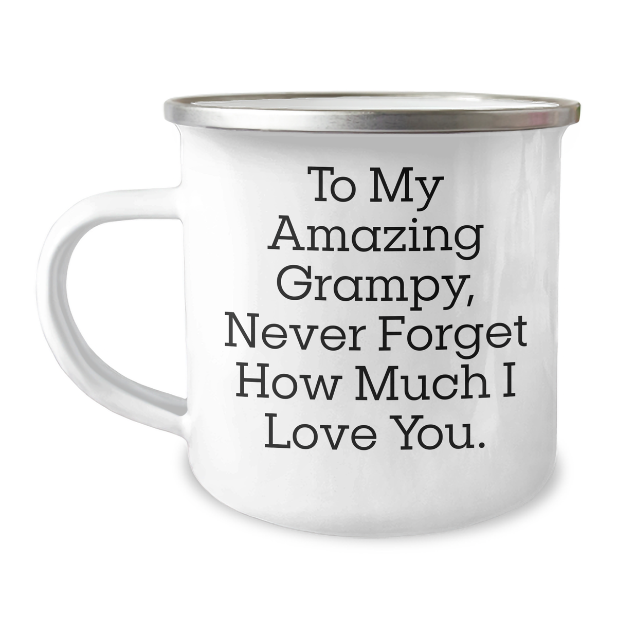 Funny Grampy Gifts for Men, To My Amazing Grampy, Camping Mug for Graduation, Gifts from Family, Grampy Love - Image 1
