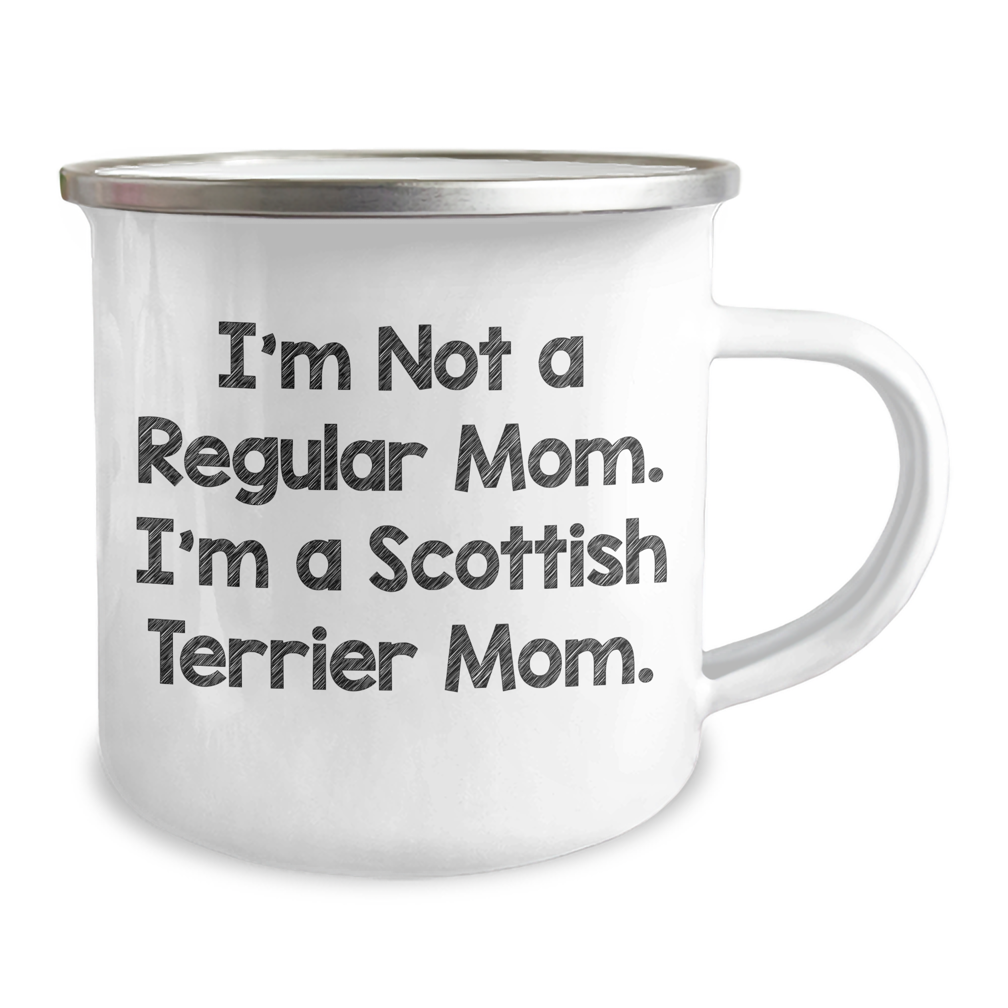 Scottish Terrier Dog Gifts - Funny Camping Mug for Scottish Terrier Mom, Gifts from Family for Graduation Unique Gifts - Image 2