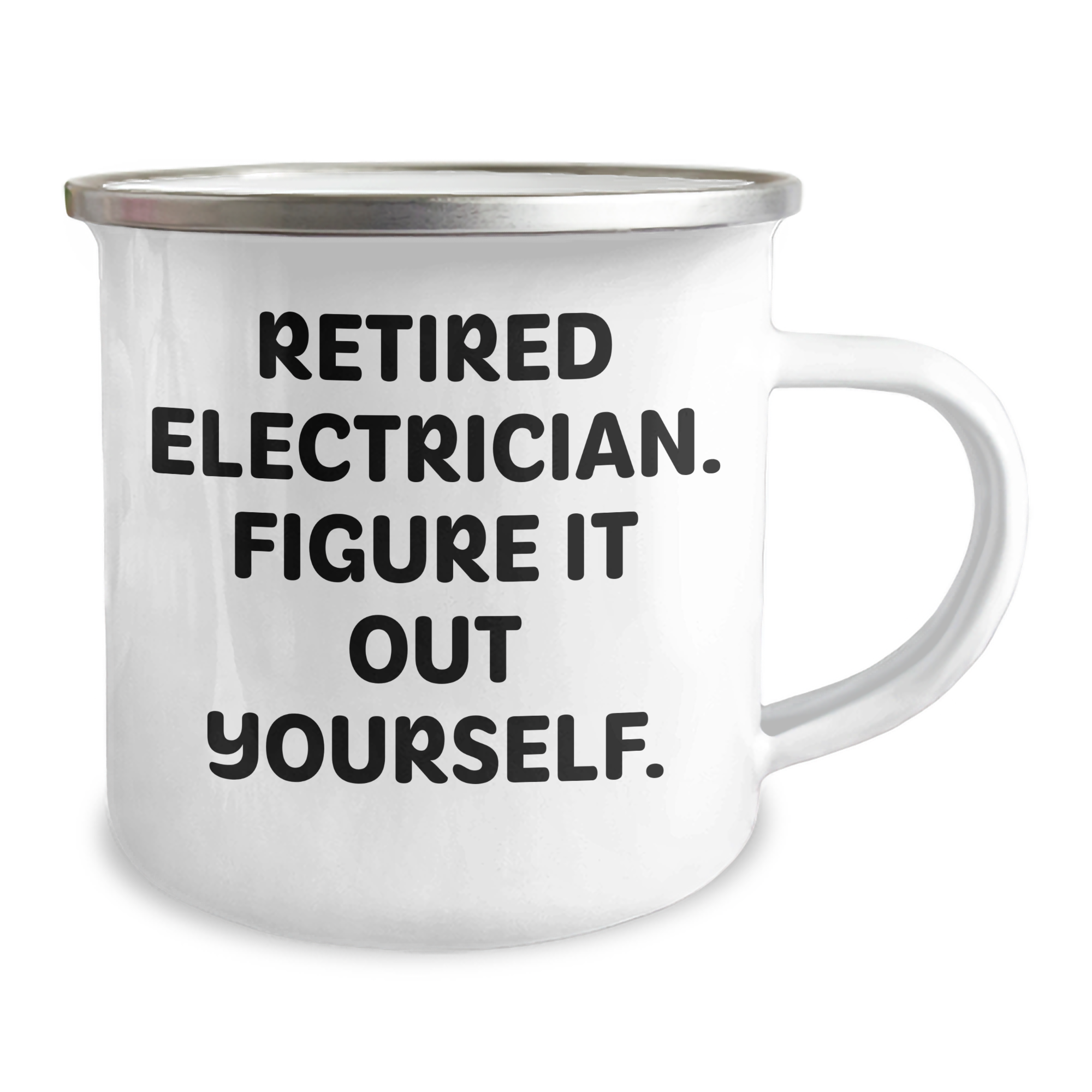 Funny Electrician Gifts from Retired Electrician Figure It Out Yourself Graduation Unique Gifts for Electrician Men - Image 2