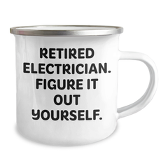 Funny Electrician Gifts from Retired Electrician Figure It Out Yourself Graduation Unique Gifts for Electrician Men - Image 2