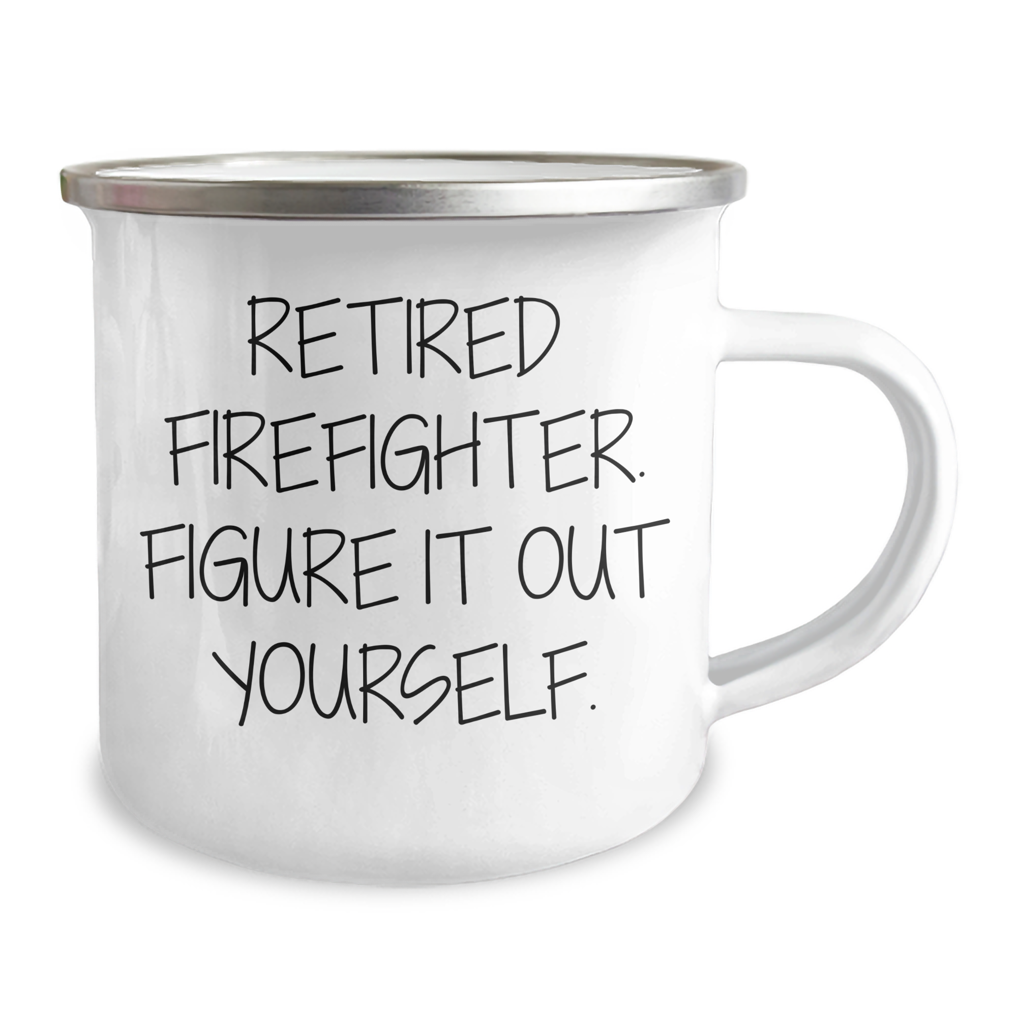 Firefighter Gifts from Men, Funny Quote, Camping Mug for Firefighter, Graduation Unique Gifts - Image 2