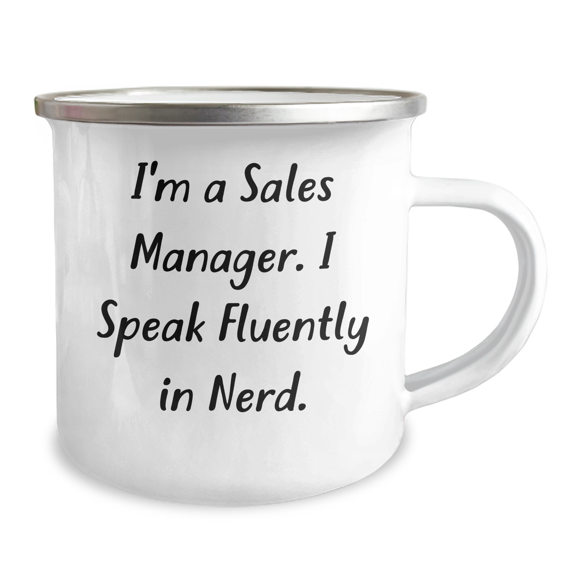 Funny Sales Manager Gifts from Friends - I'm A Sales Manager. I Speak Fluently In genius. - Father's Day Unique Gifts for Sales Manager - Image 2