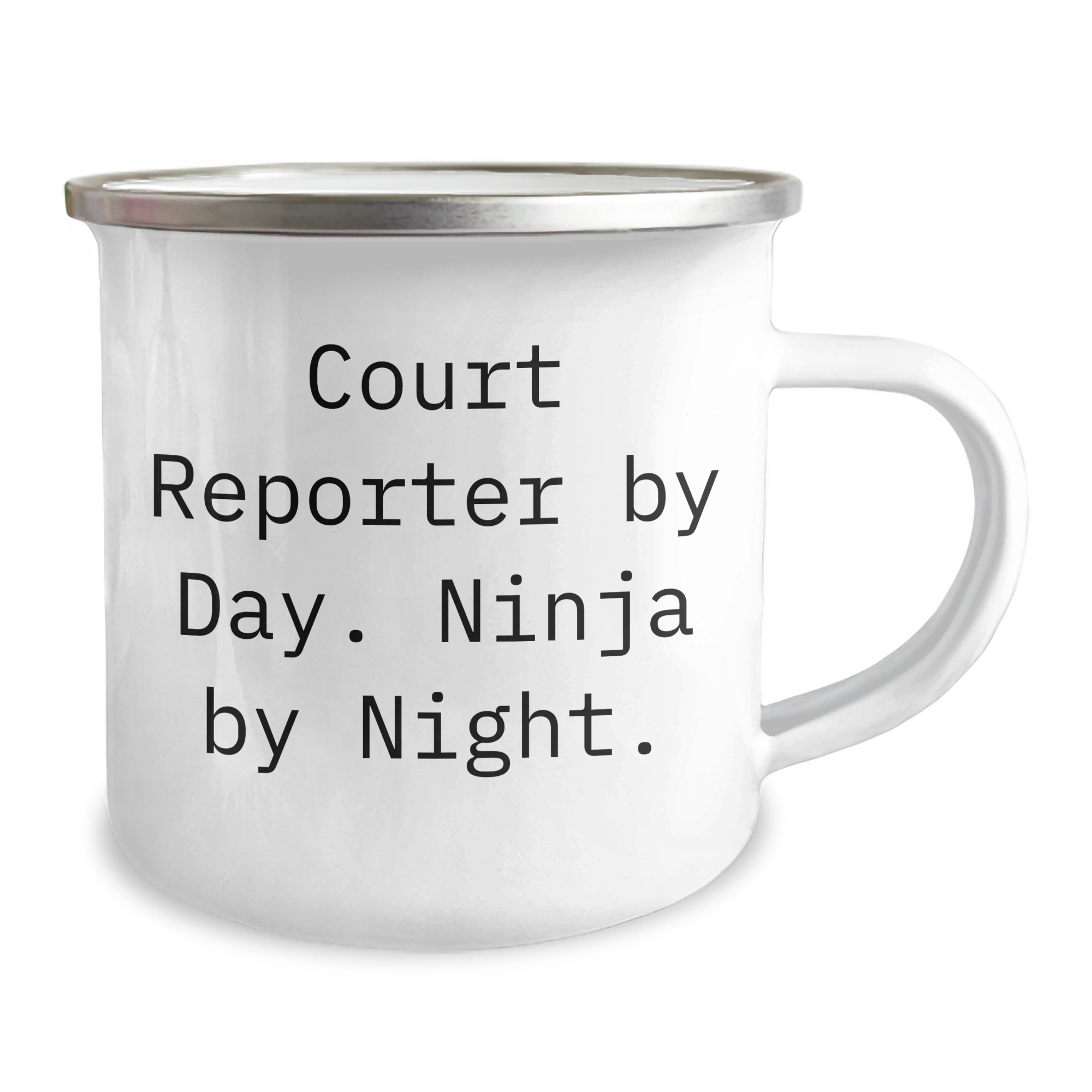 Court Reporter Gifts, Camping Mug, Funny Quote, Father's Day Unique Gifts from Men to Court Reporters - Image 2
