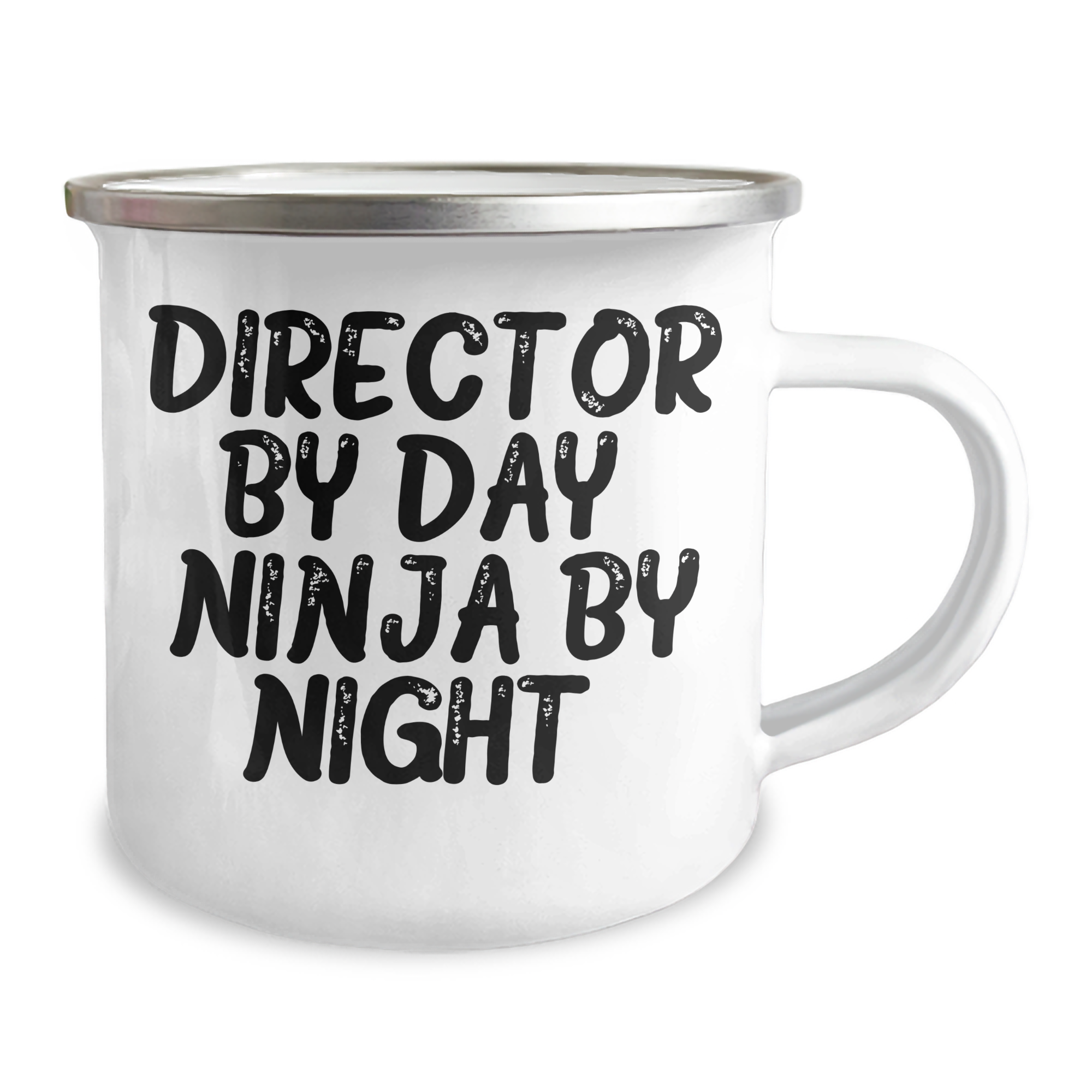 Director By Day, Ninja By Night, Funny Quotes Camping Mug, Gifts from Men to Director, Unique Father's Day Unique Gifts - Image 2