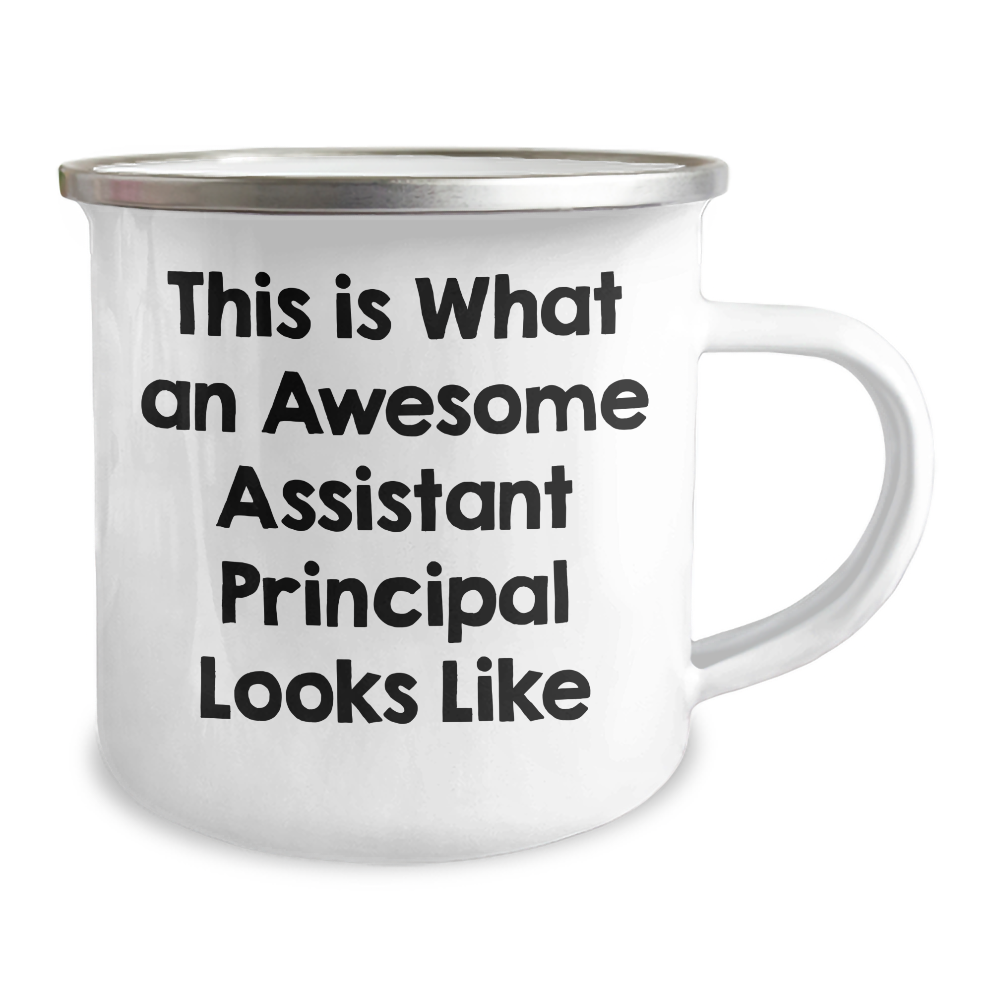Funny Assistant Principal Gifts, Camping Mug for Men, 'This Is What An Awesome Assistant Principal Looks Like' Quote, Gifts from Friends, Family, Coworkers, Unique Father's Day Unique Gifts - Image 2