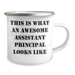 Awesome Assistant Principal Gifts for Men - This Is What An Awesome Assistant Principal Looks Like Camping Mug, Father's Day Unique Gifts from Friends - Image 2