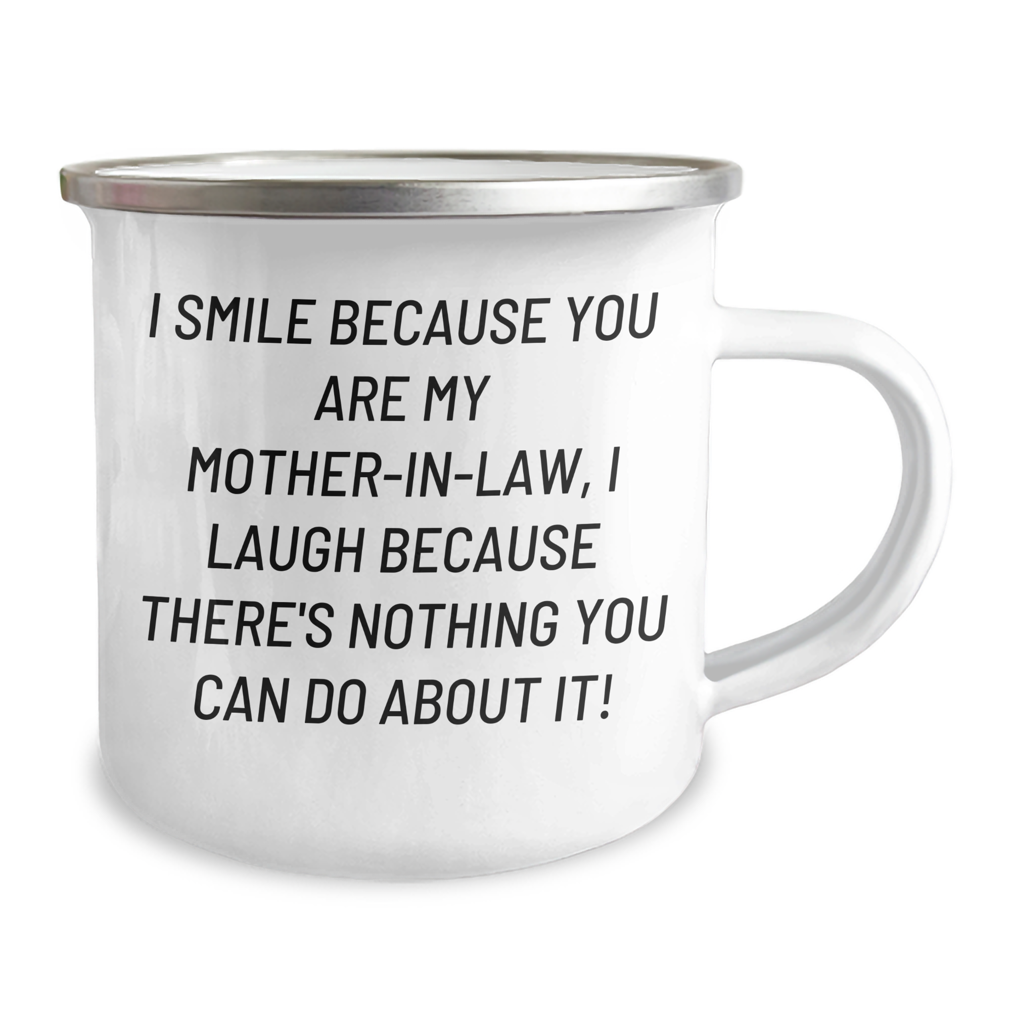Funny Mom-in-law Gifts from Men, Women, Friends and Family - I Smile Because You Are My Mom-in-law, I Laugh Because There's Nothing You Can Do About It! Graduation Unique Gifts for Mom-in-law - Image 2