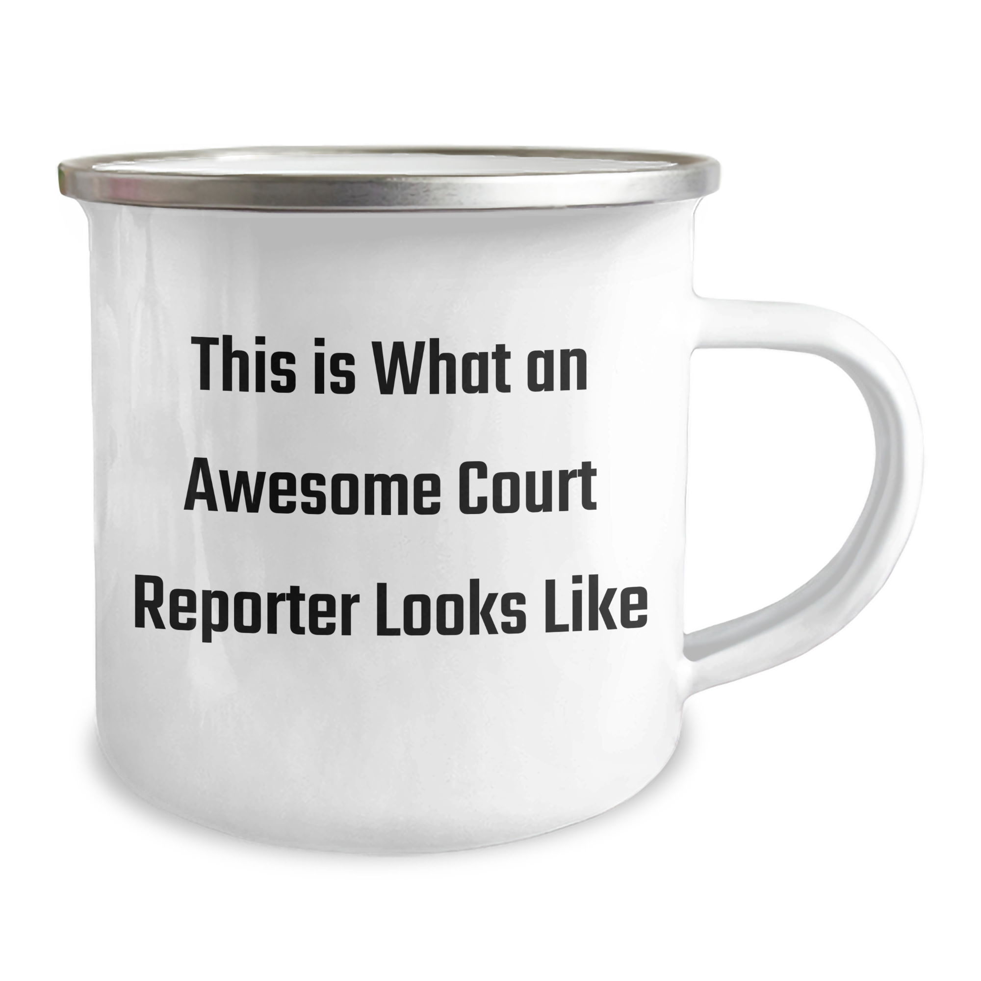 Funny Court Reporter Gifts, Inspirational Court Reporter Quote, Camping Mug for Father's Day from Friends, Unique Gifts for Court Reporter Men - Image 2