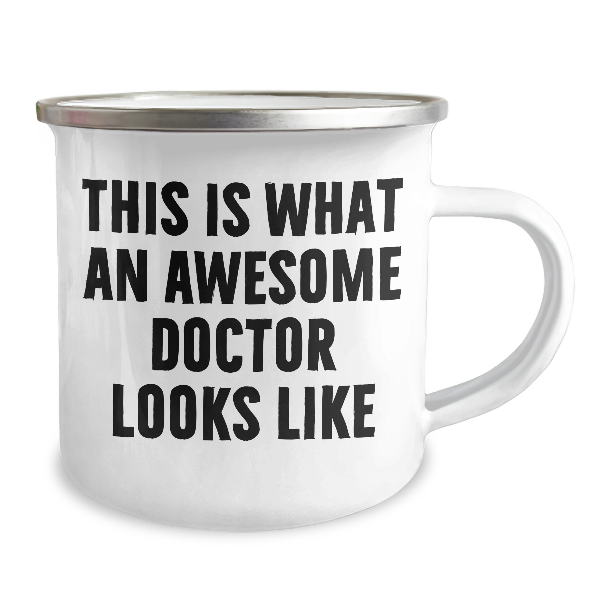 Funny Doctor Gifts for Him - This Is What An Awesome Doctor Looks Like, Camping Mug for Father's Day from Men - Image 2