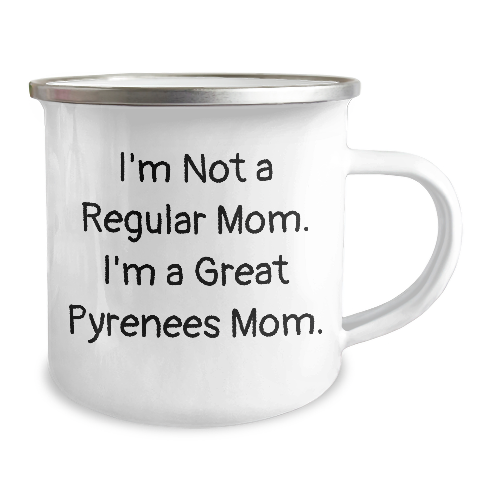 Funny Great Pyrenees Dog Mom Camping Mug Gifts for Dad from Family - Image 2