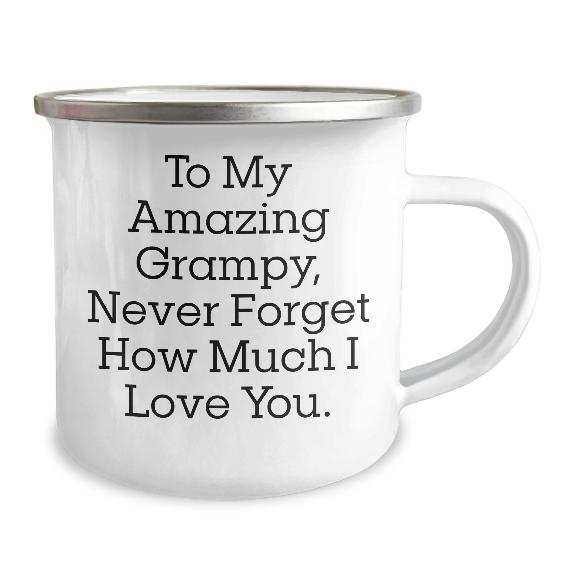 Funny Grampy Gifts for Men, To My Amazing Grampy, Camping Mug for Graduation, Gifts from Family, Grampy Love - Image 2