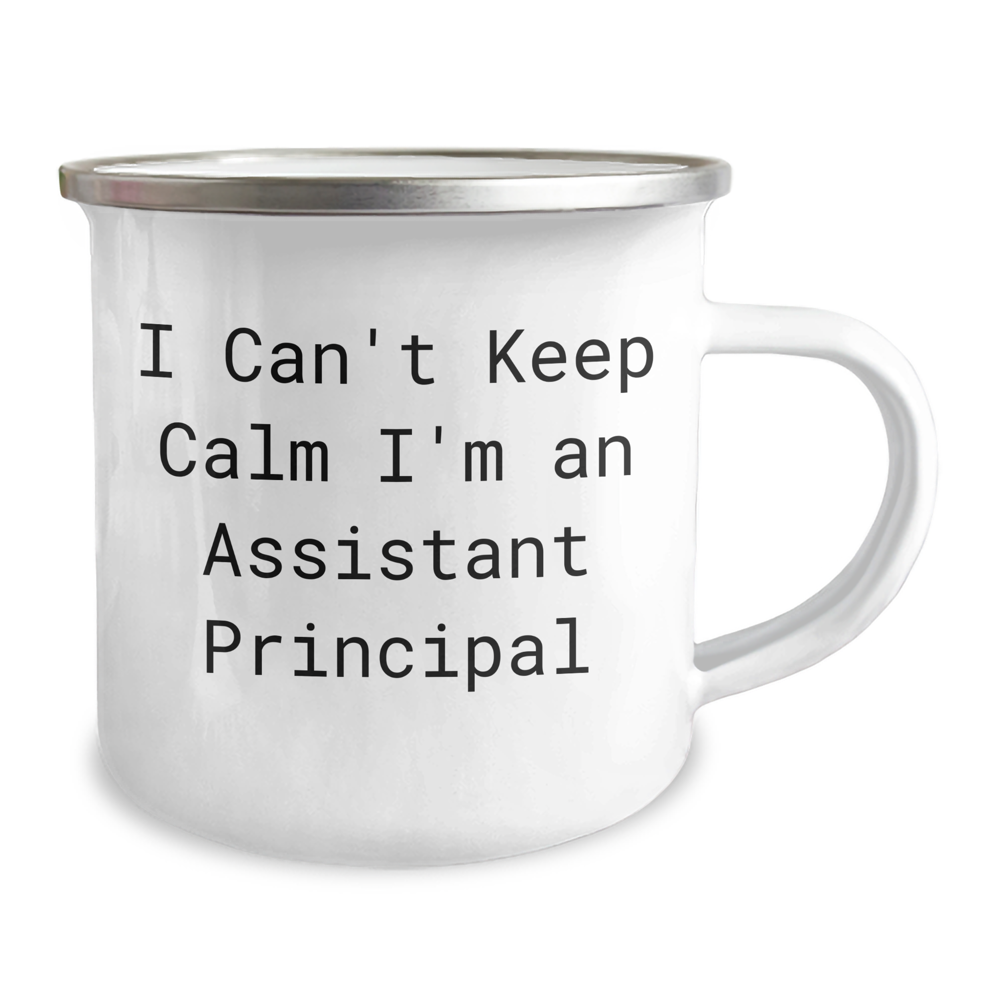 Funny Assistant Principal Gifts from Friends - I Can't Keep Calm I'm An Assistant Principal Camping Mug for Assistant Principal Graduation Unique Gifts - Image 2