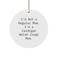Cardigan Welsh Corgi Dog Mom Funny Christmas Unique Gifts from Friends for Family - Image 1