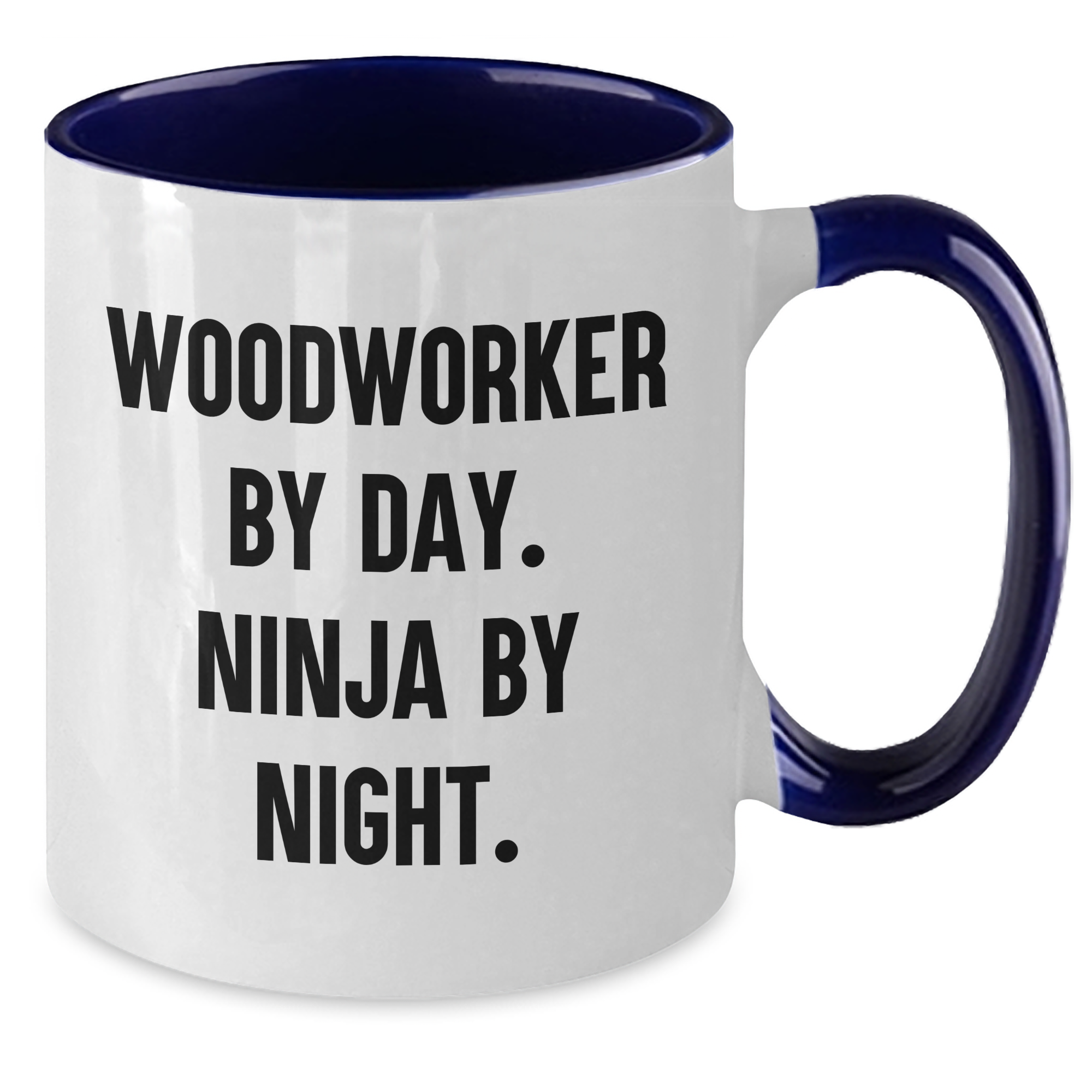 Woodworker Gifts from Men to Woodworker By Day. Funny Two Tone Coffee Mugs for Father's Day, Unique Gifts for Him - Additional