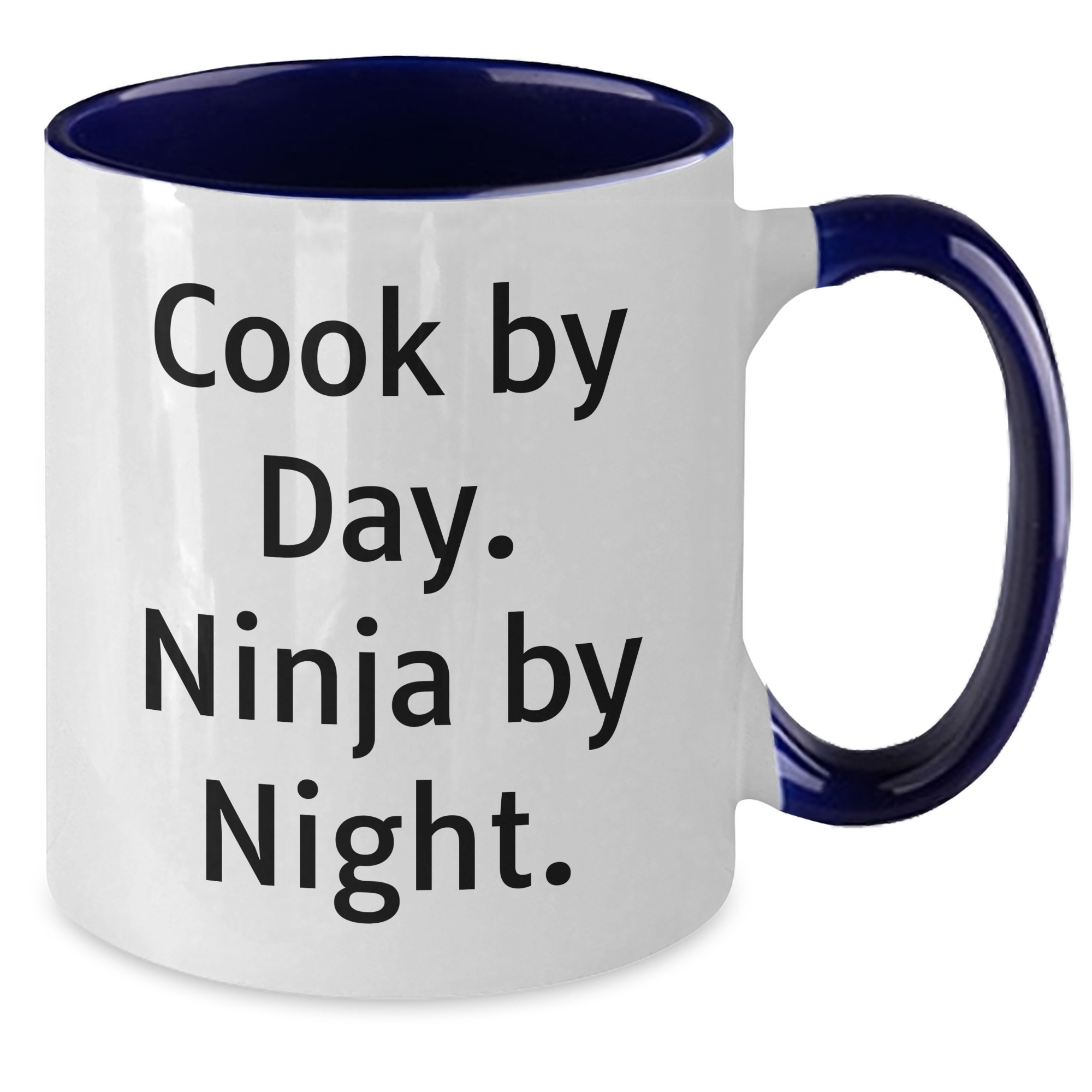 Cook By Day Funny Two Tone Coffee Mugs Gifts from Family to Cook for Graduation - Additional