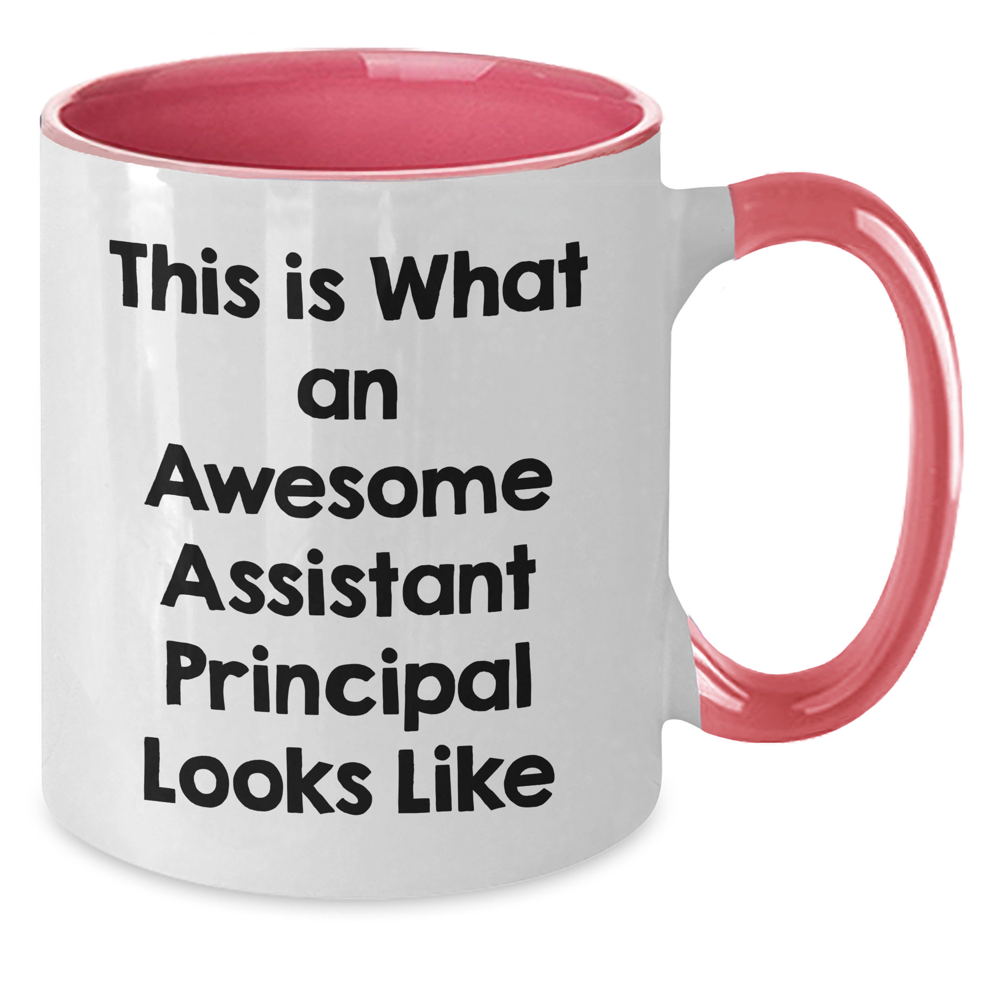 Funny Assistant Principal Gifts from Friends - This Is What An Awesome Assistant Principal Looks Like Two Tone Coffee Mug for Father's Day - Additional