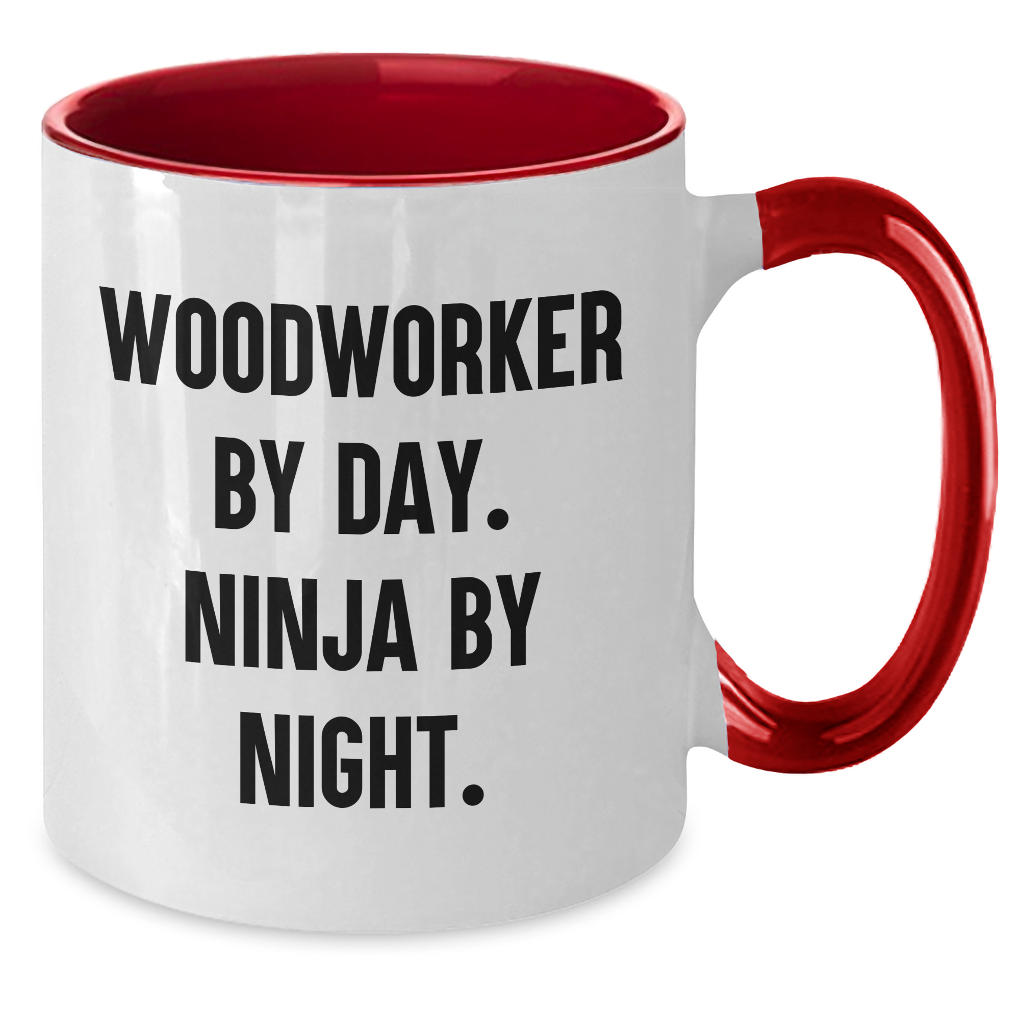 Woodworker Gifts from Men to Woodworker By Day. Funny Two Tone Coffee Mugs for Father's Day, Unique Gifts for Him - Additional